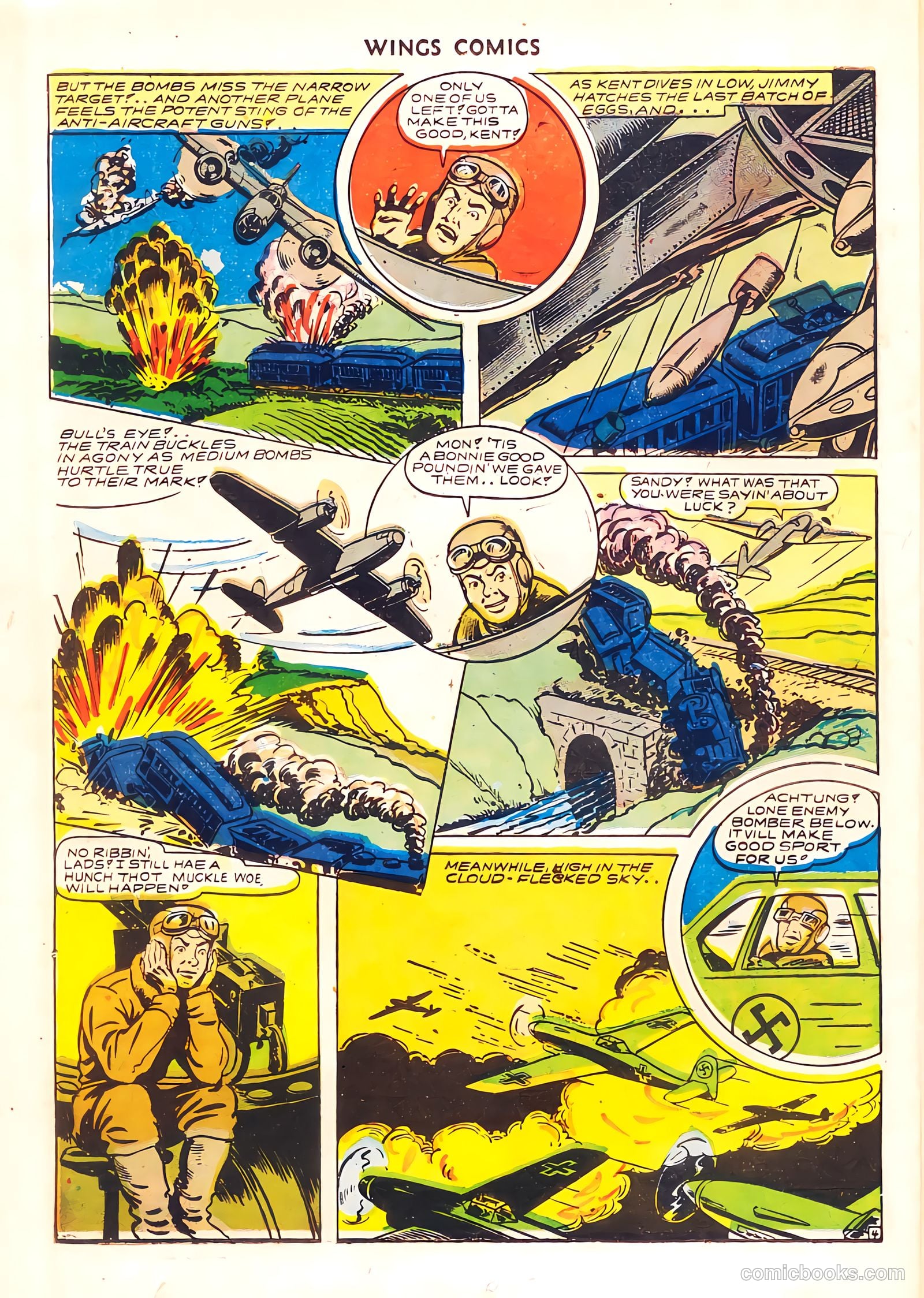 Wings Comics #37 — page 38 of 60