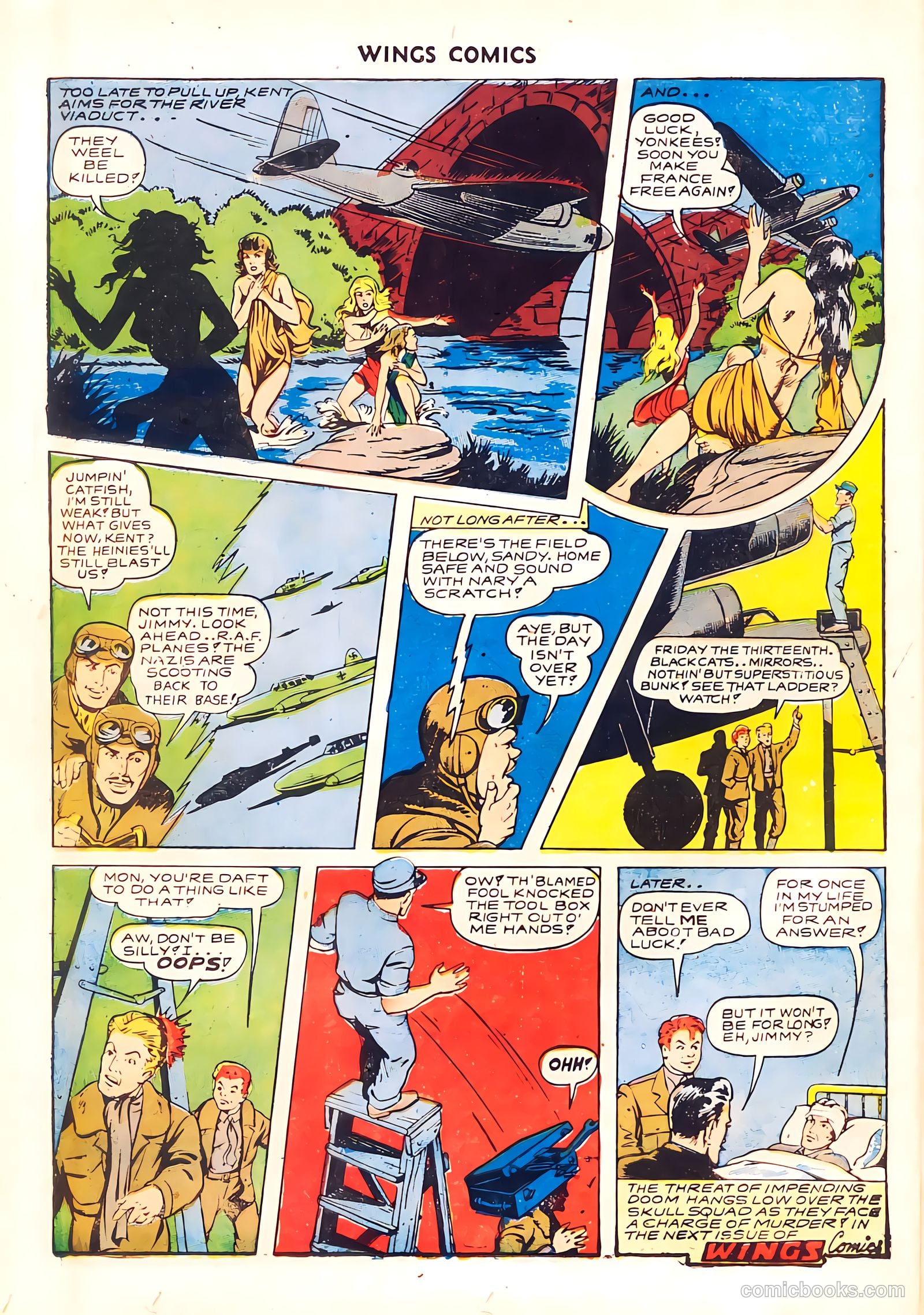 Wings Comics #37 — page 40 of 60