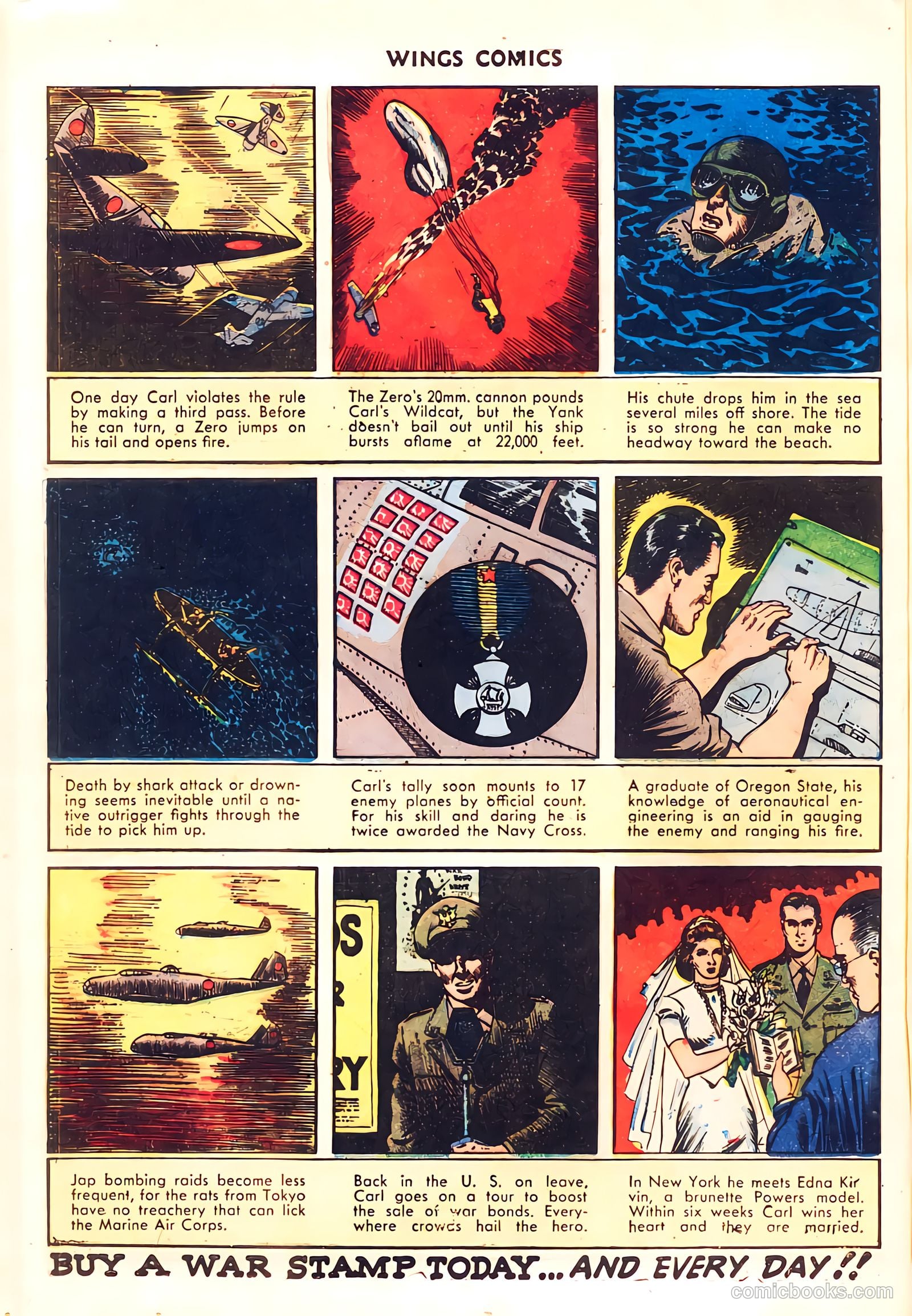 Wings Comics #37 — page 42 of 60