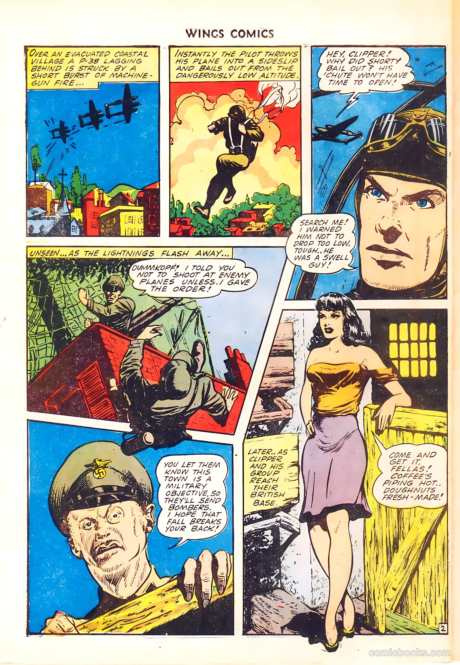 Wings Comics #37 — page 52 of 60