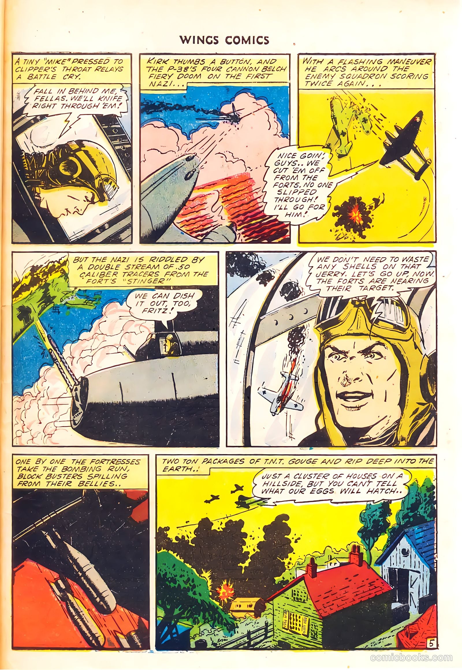 Wings Comics #37 — page 55 of 60