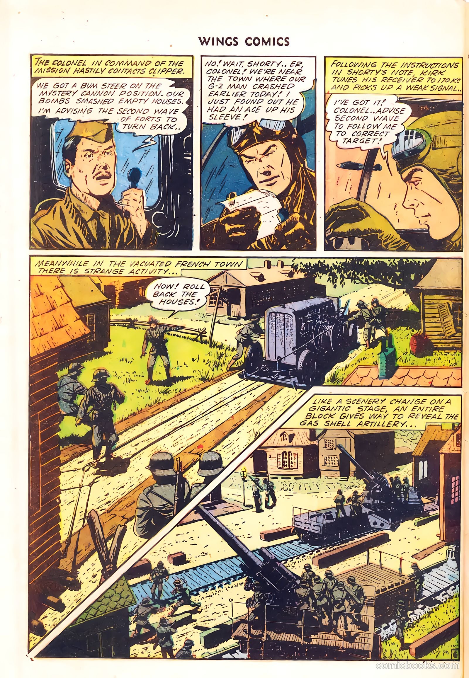 Wings Comics #37 — page 56 of 60