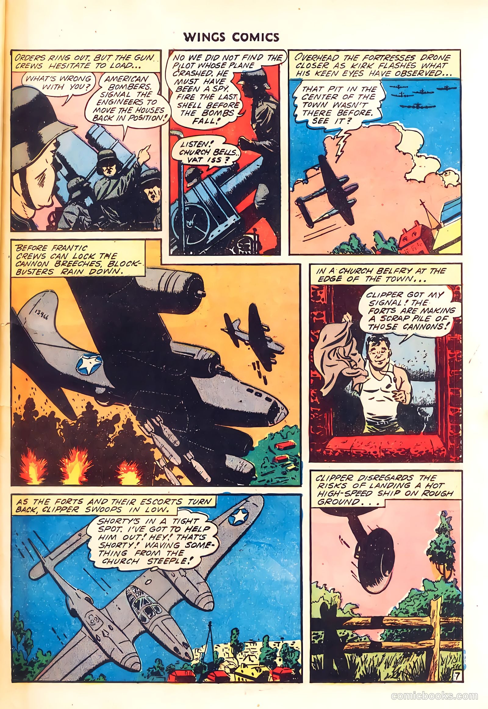 Wings Comics #37 — page 57 of 60