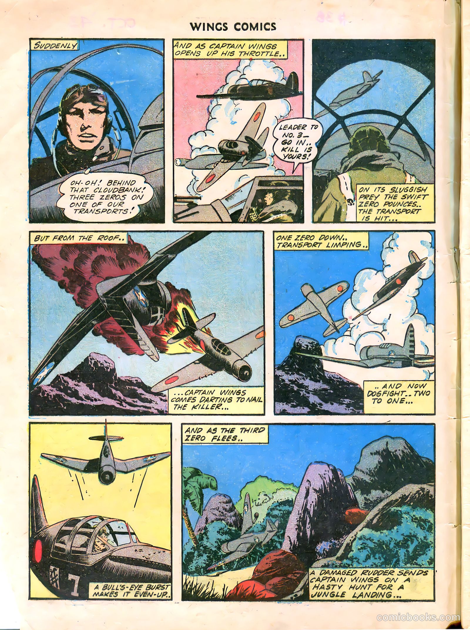 Wings Comics #38 — page 4 of 60
