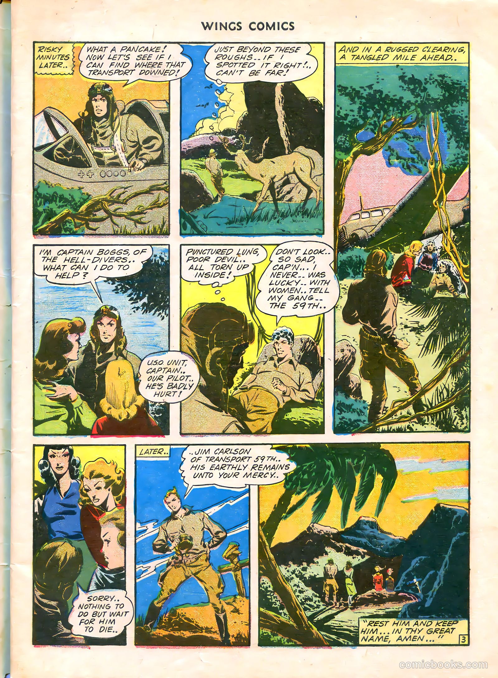Wings Comics #38 — page 5 of 60