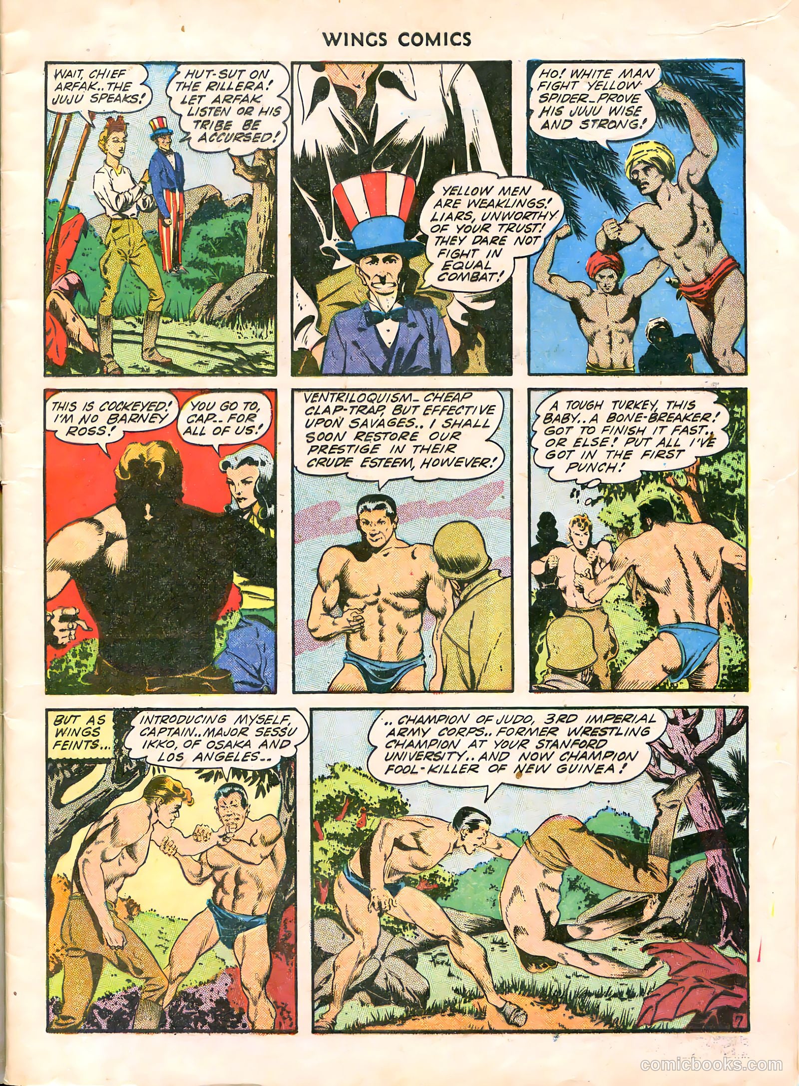 Wings Comics #38 — page 9 of 60