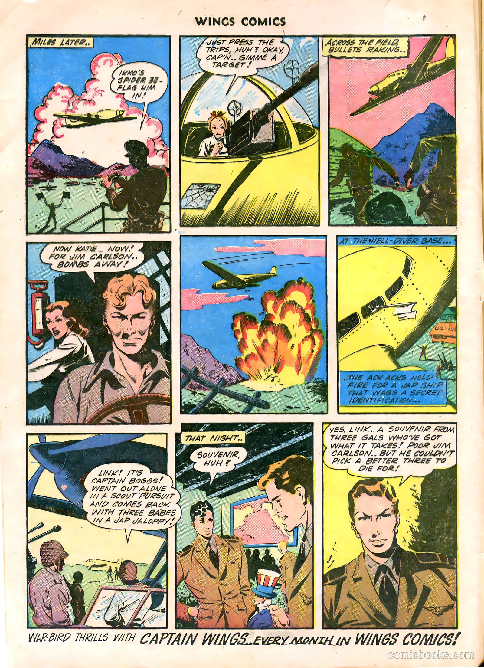 Wings Comics #38 — page 12 of 60