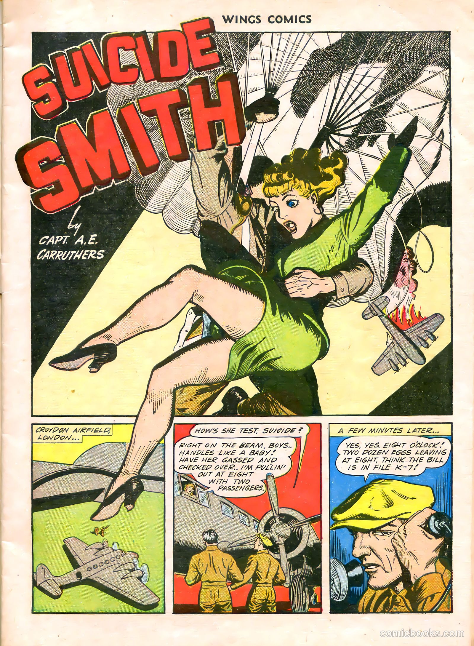 Wings Comics #38 — page 13 of 60