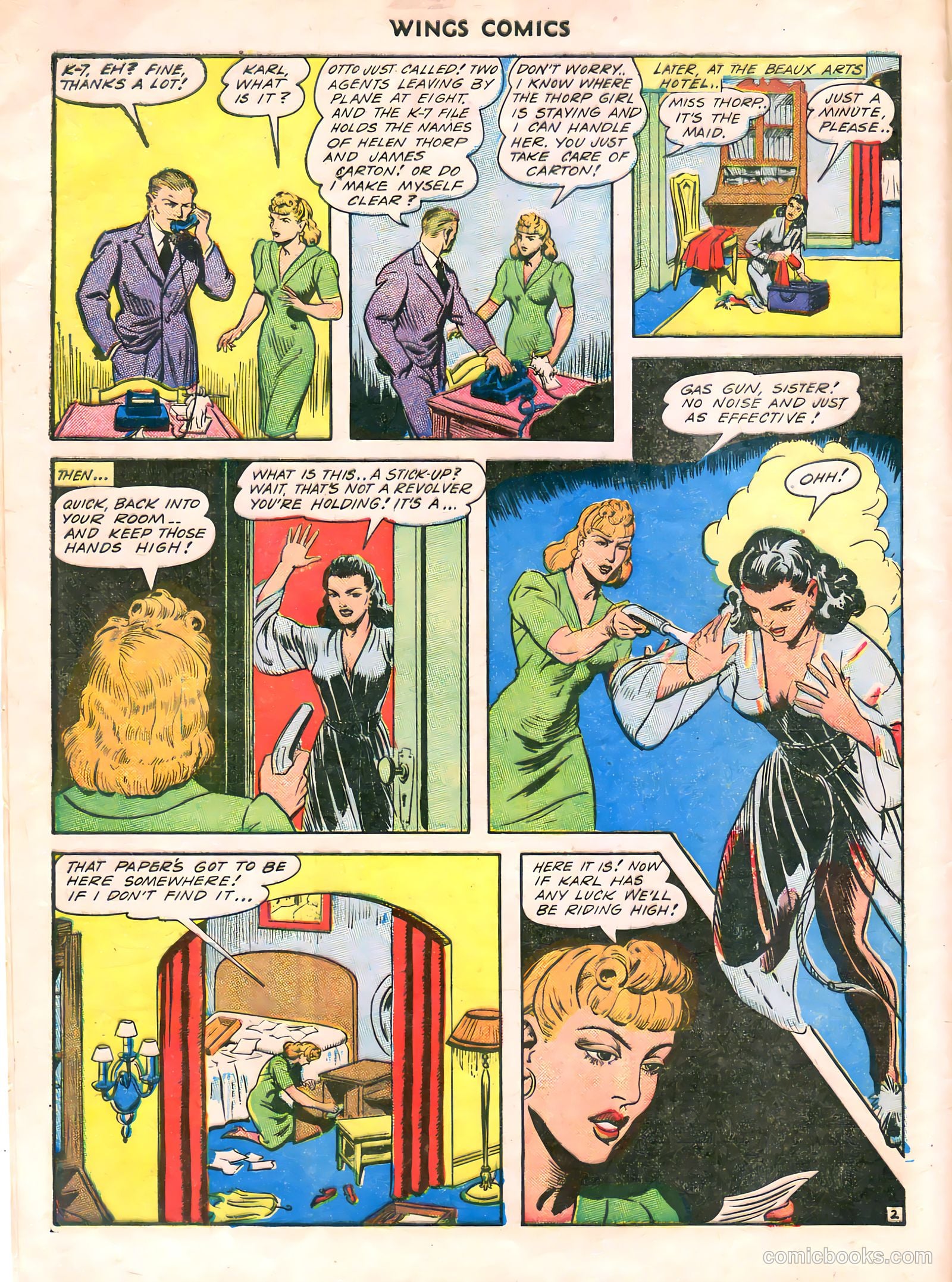 Wings Comics #38 — page 14 of 60