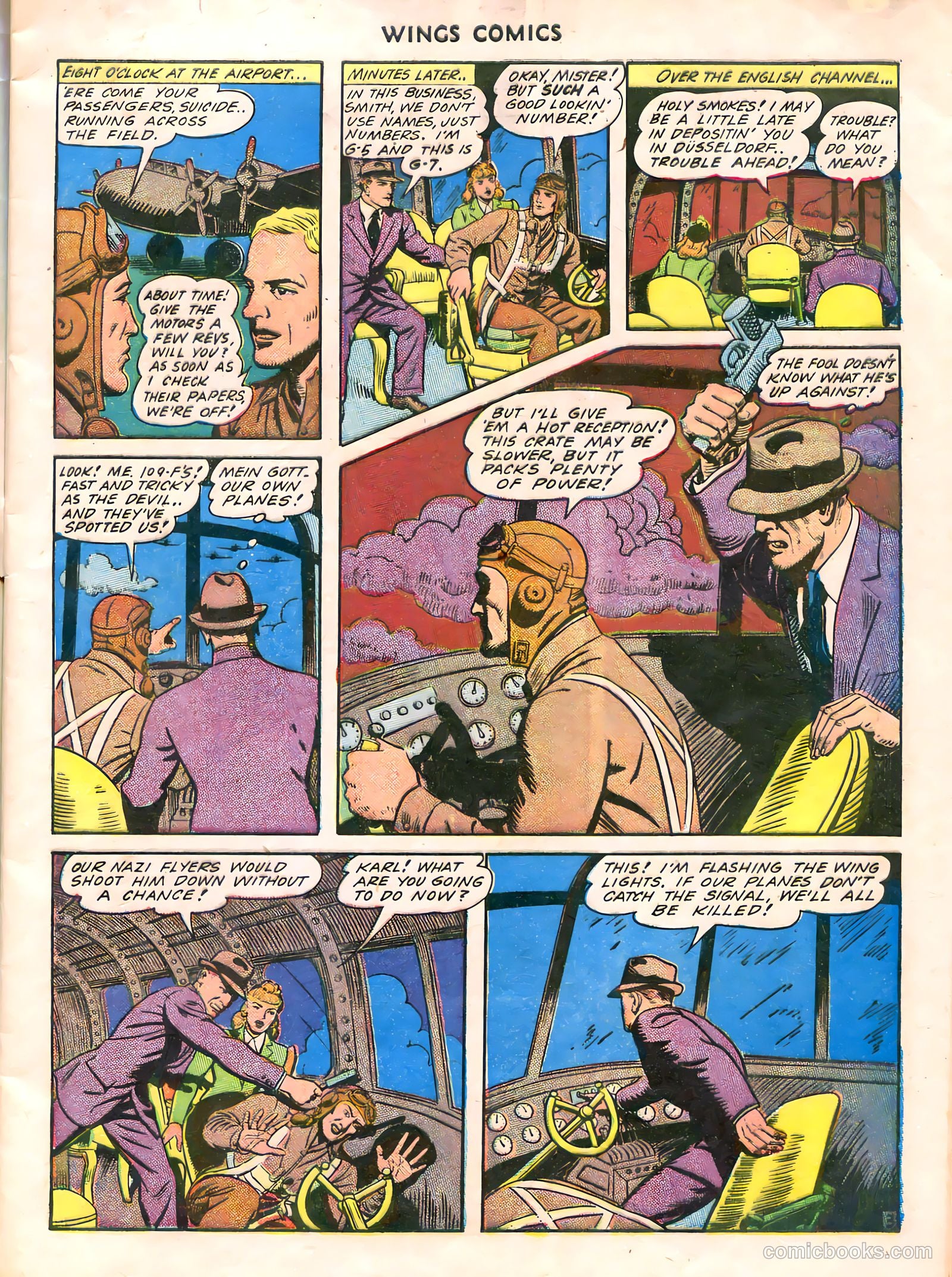 Wings Comics #38 — page 15 of 60