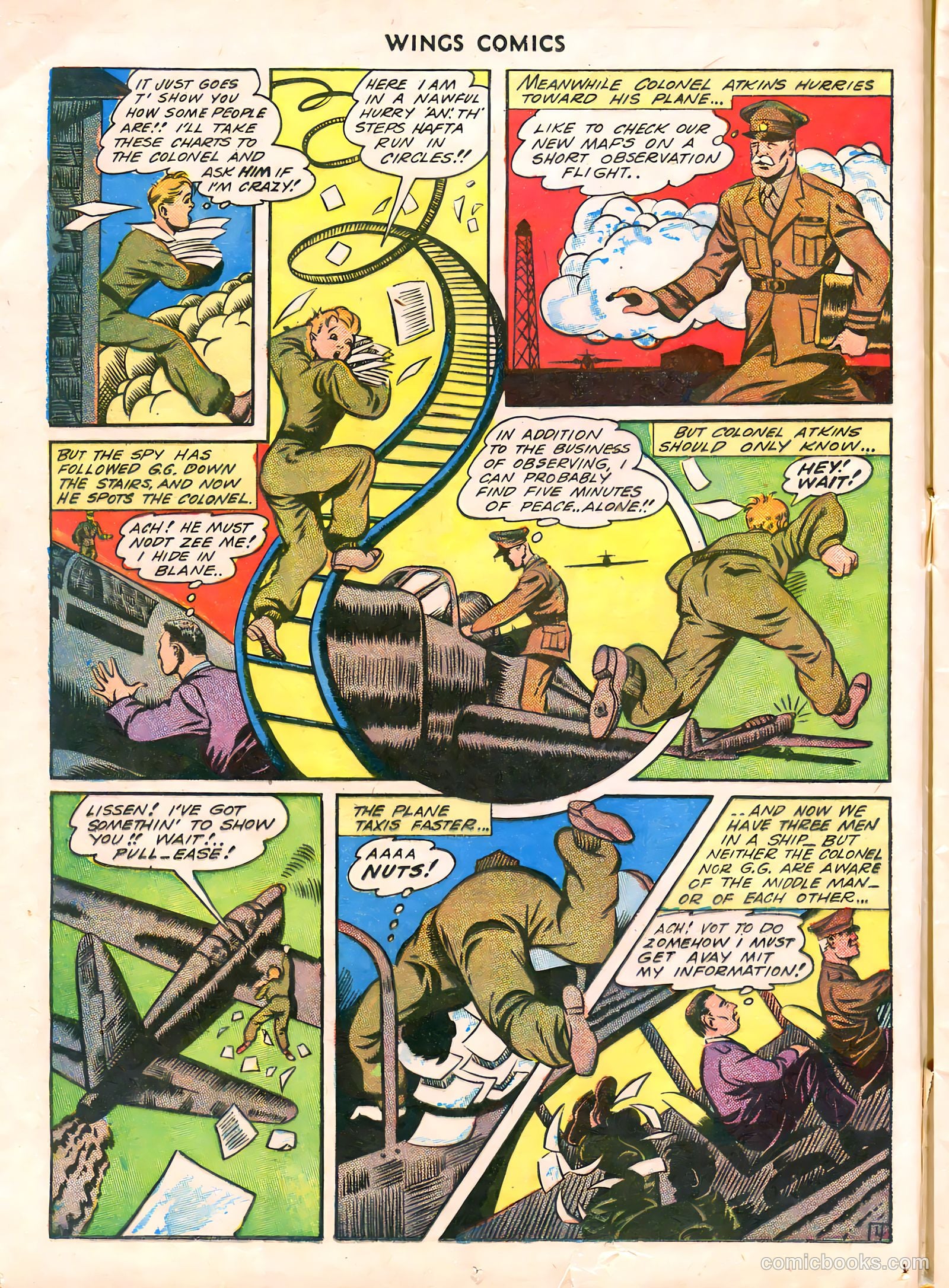 Wings Comics #38 — page 22 of 60