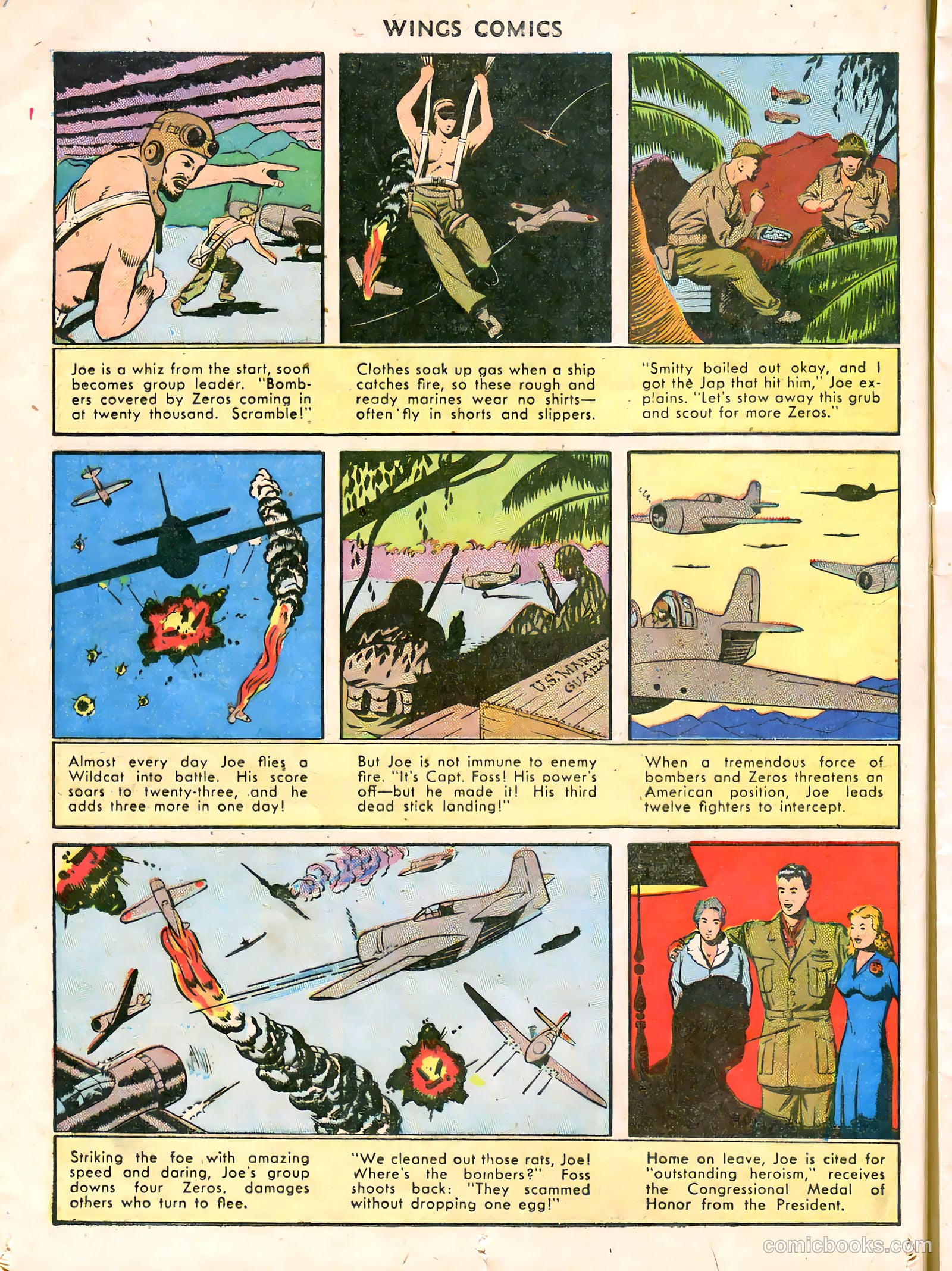 Wings Comics #38 — page 28 of 60