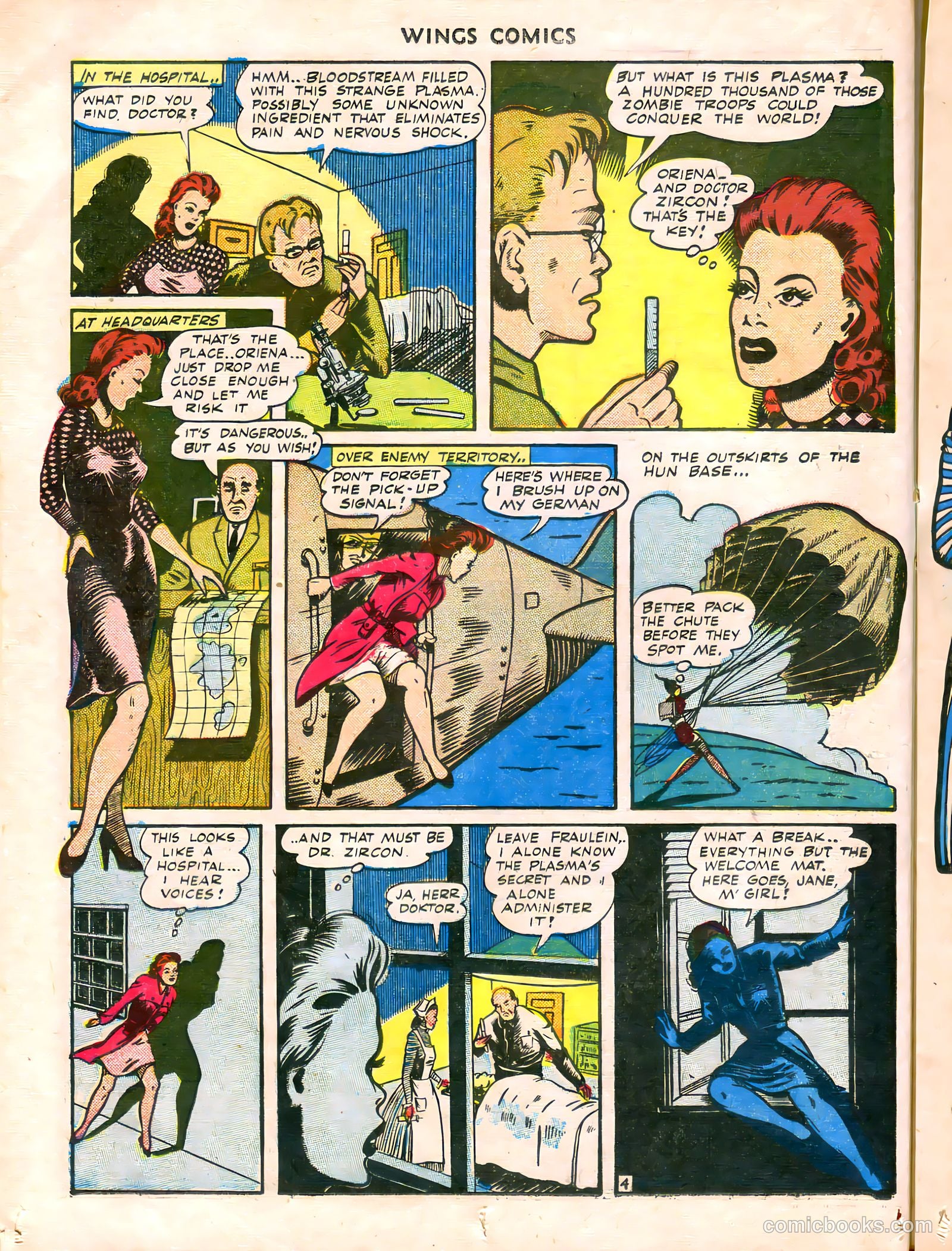 Wings Comics #38 — page 32 of 60