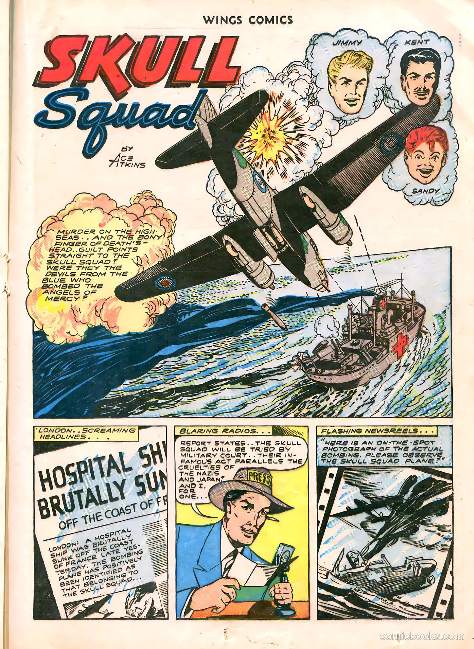 Wings Comics #38 — page 37 of 60