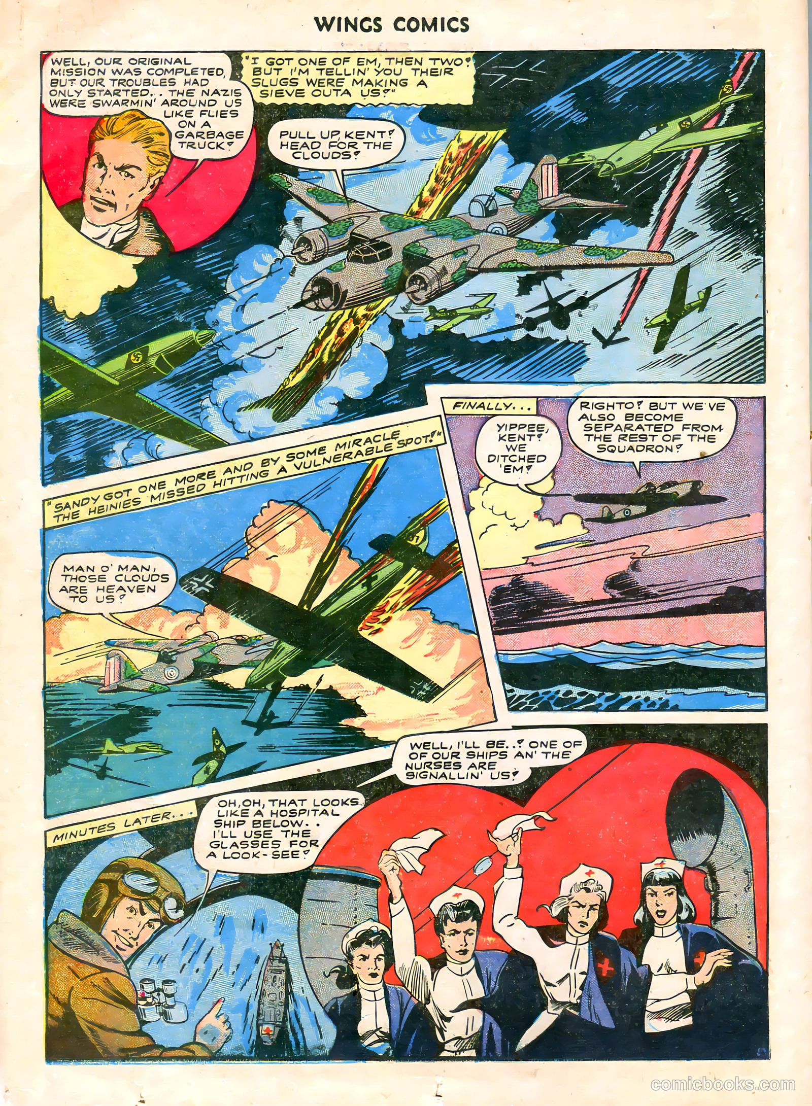 Wings Comics #38 — page 40 of 60