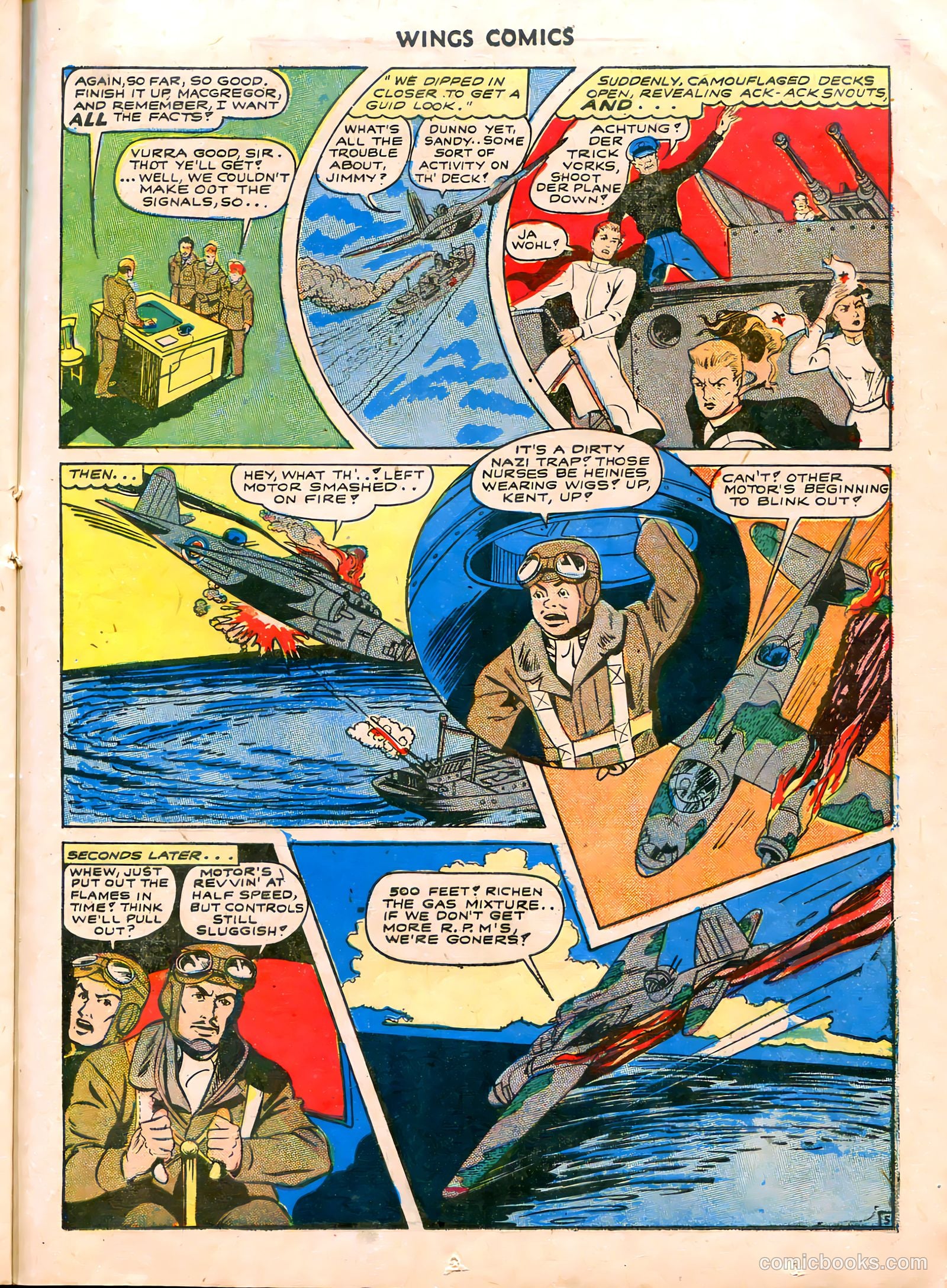 Wings Comics #38 — page 41 of 60