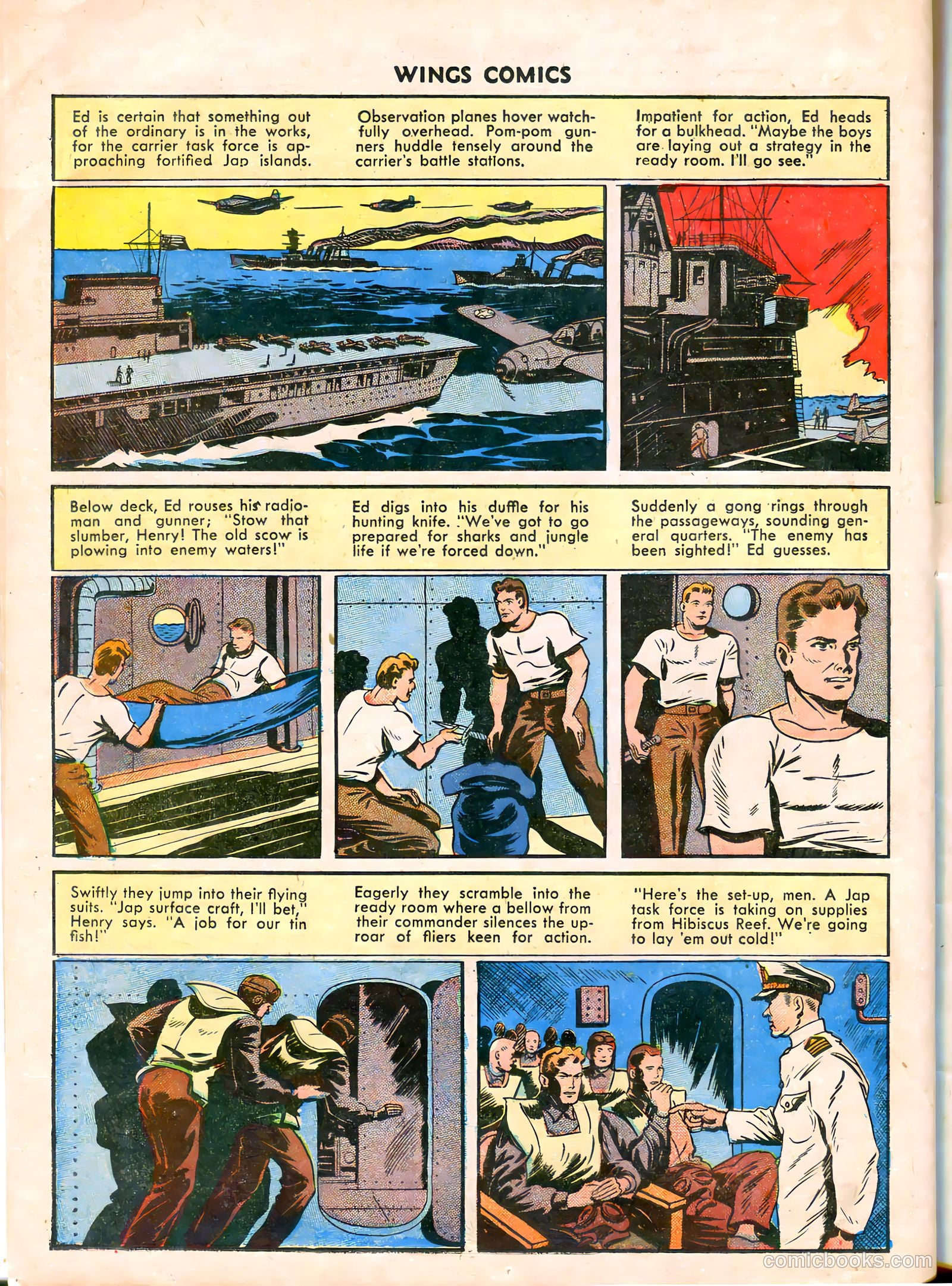 Wings Comics #38 — page 46 of 60