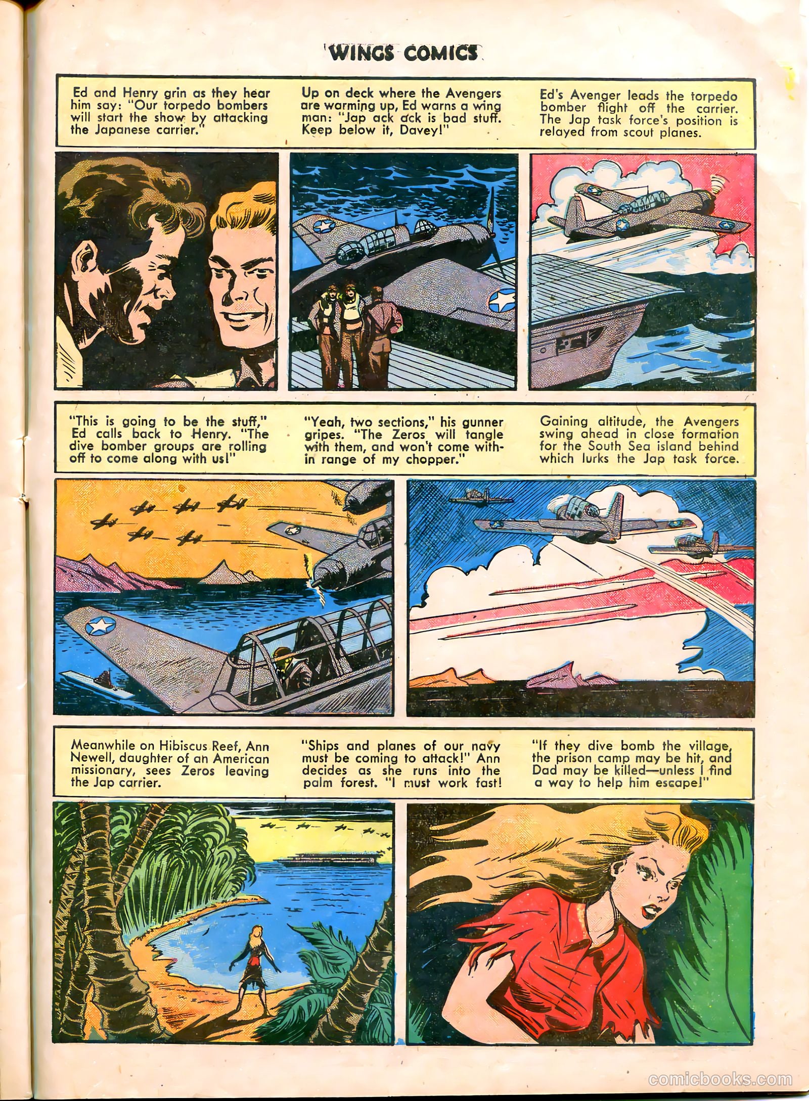 Wings Comics #38 — page 47 of 60