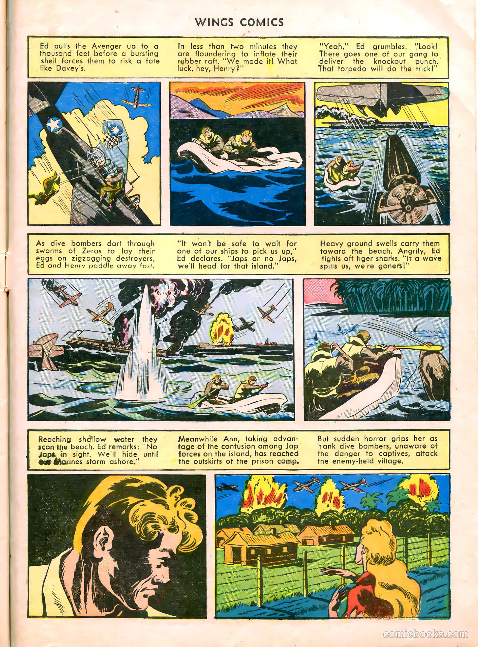Wings Comics #38 — page 49 of 60
