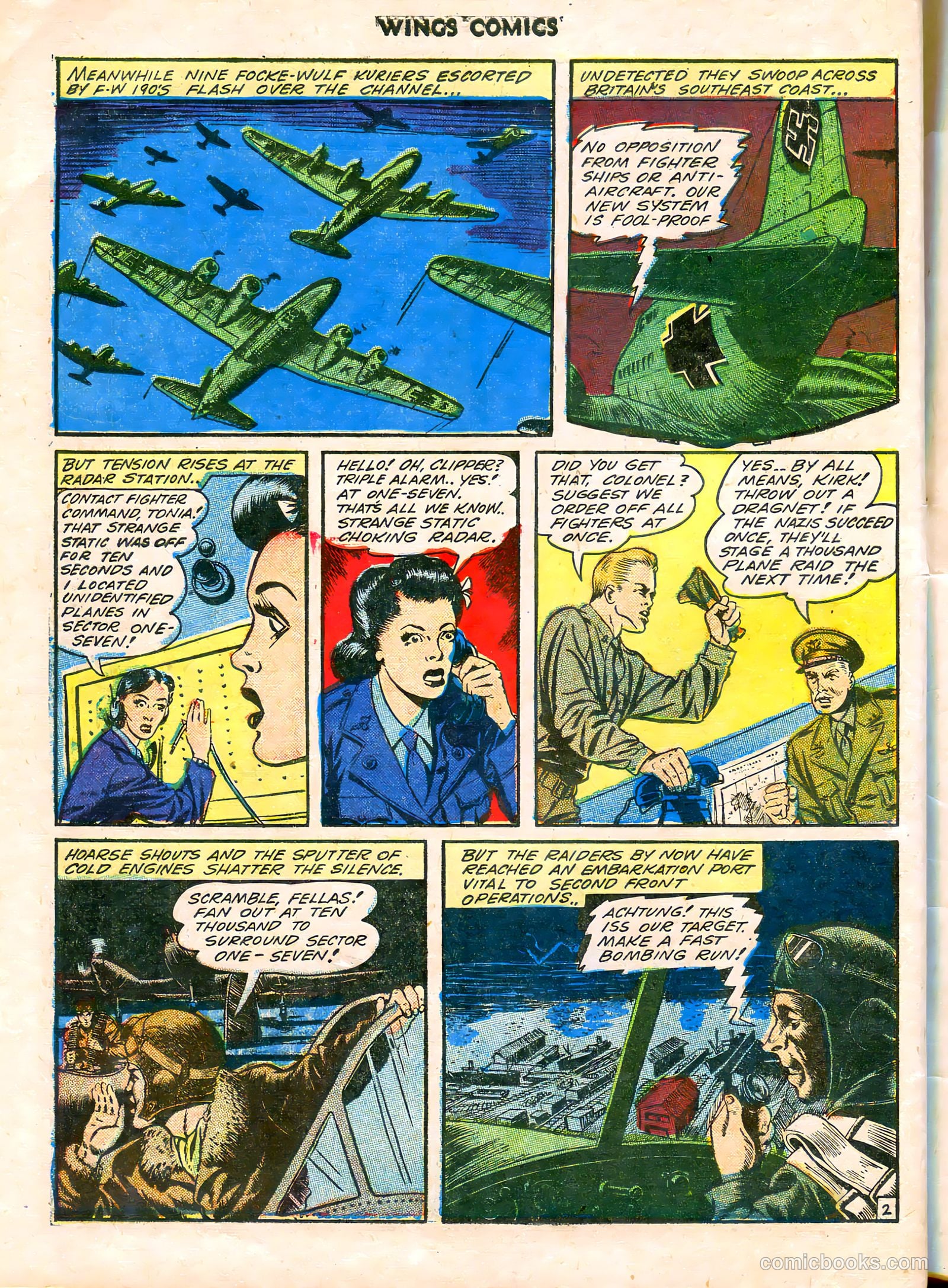 Wings Comics #38 — page 52 of 60