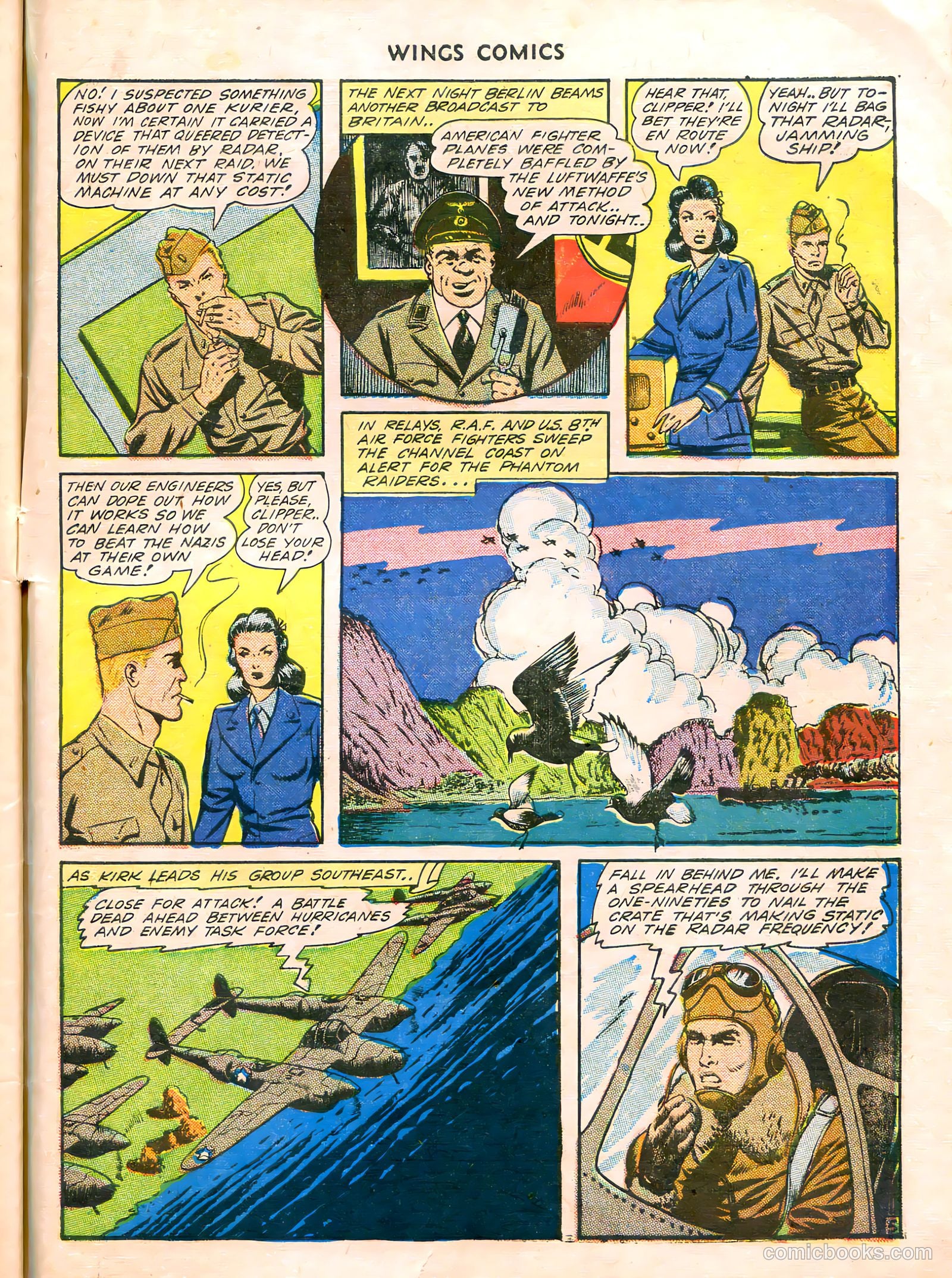 Wings Comics #38 — page 55 of 60