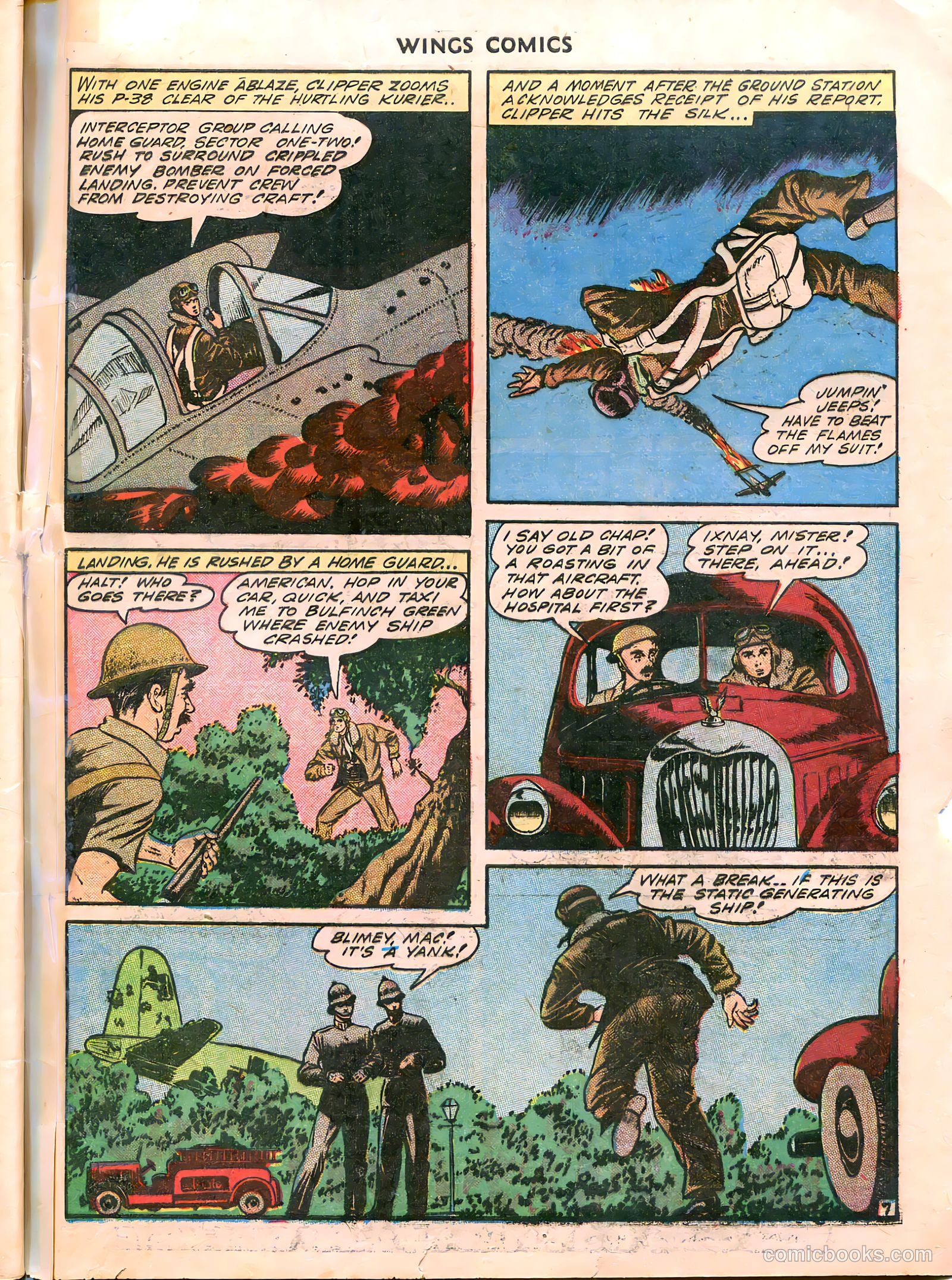 Wings Comics #38 — page 57 of 60