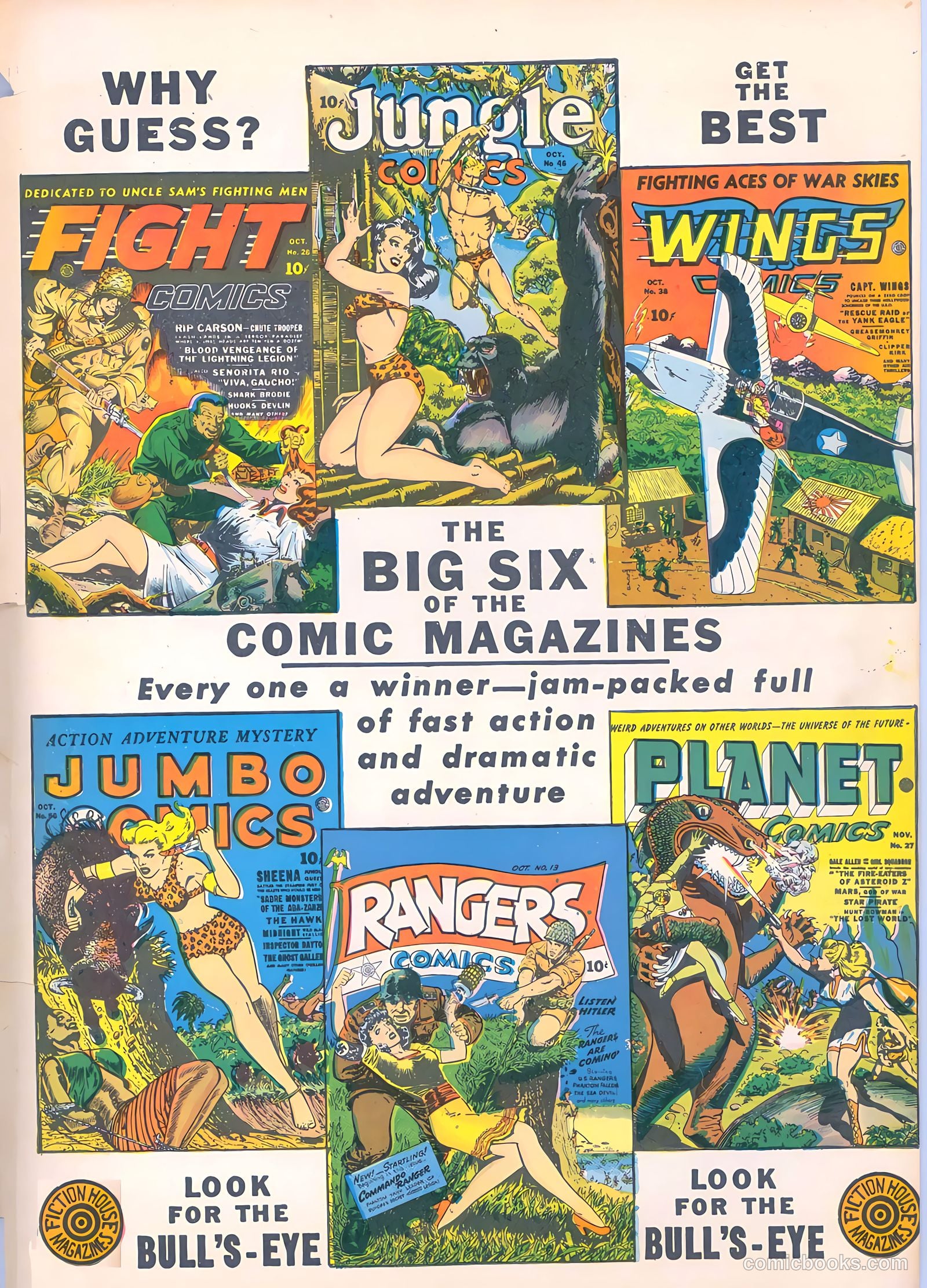 Wings Comics #38 — page 59 of 60