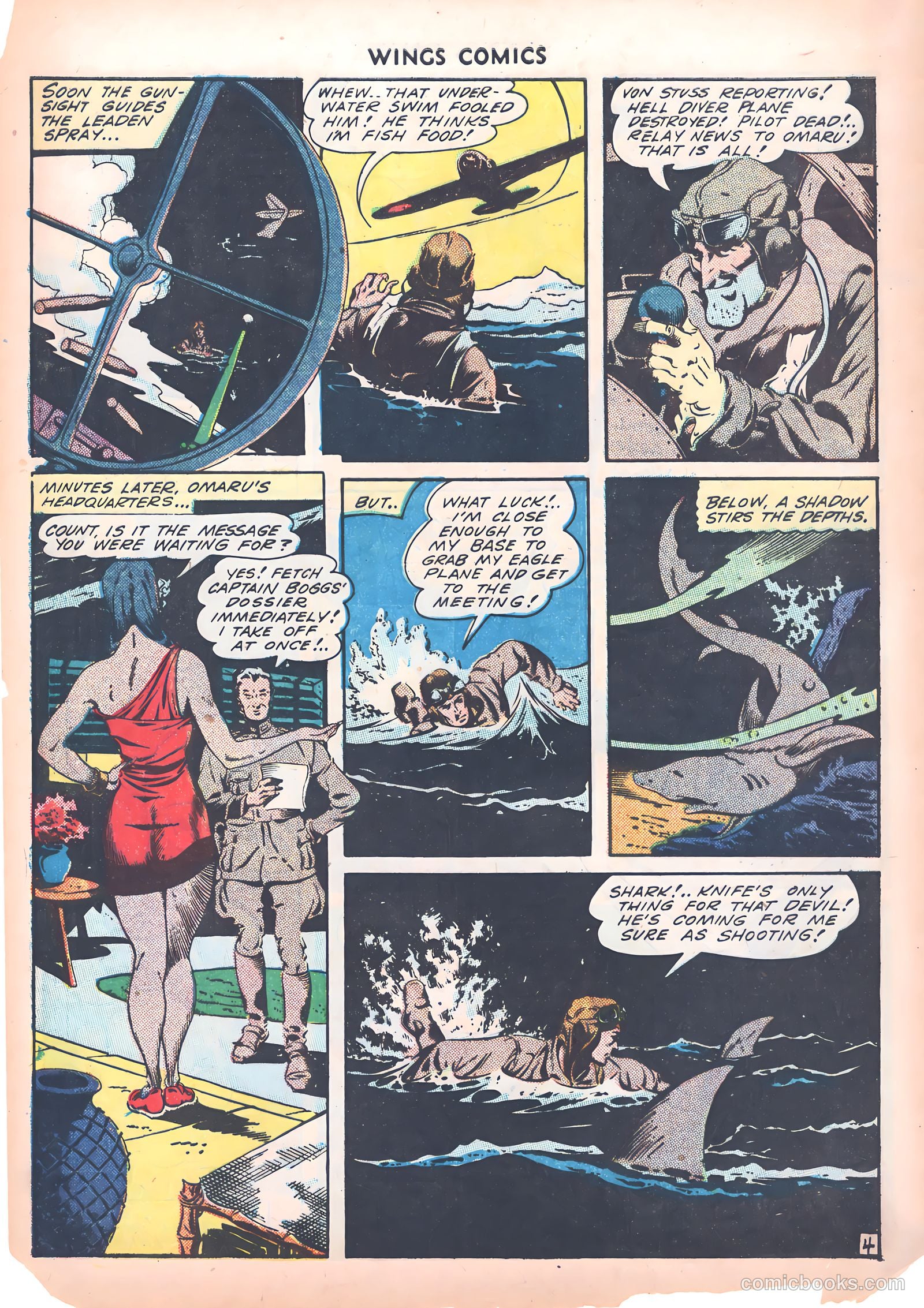 Wings Comics #39 — page 6 of 60