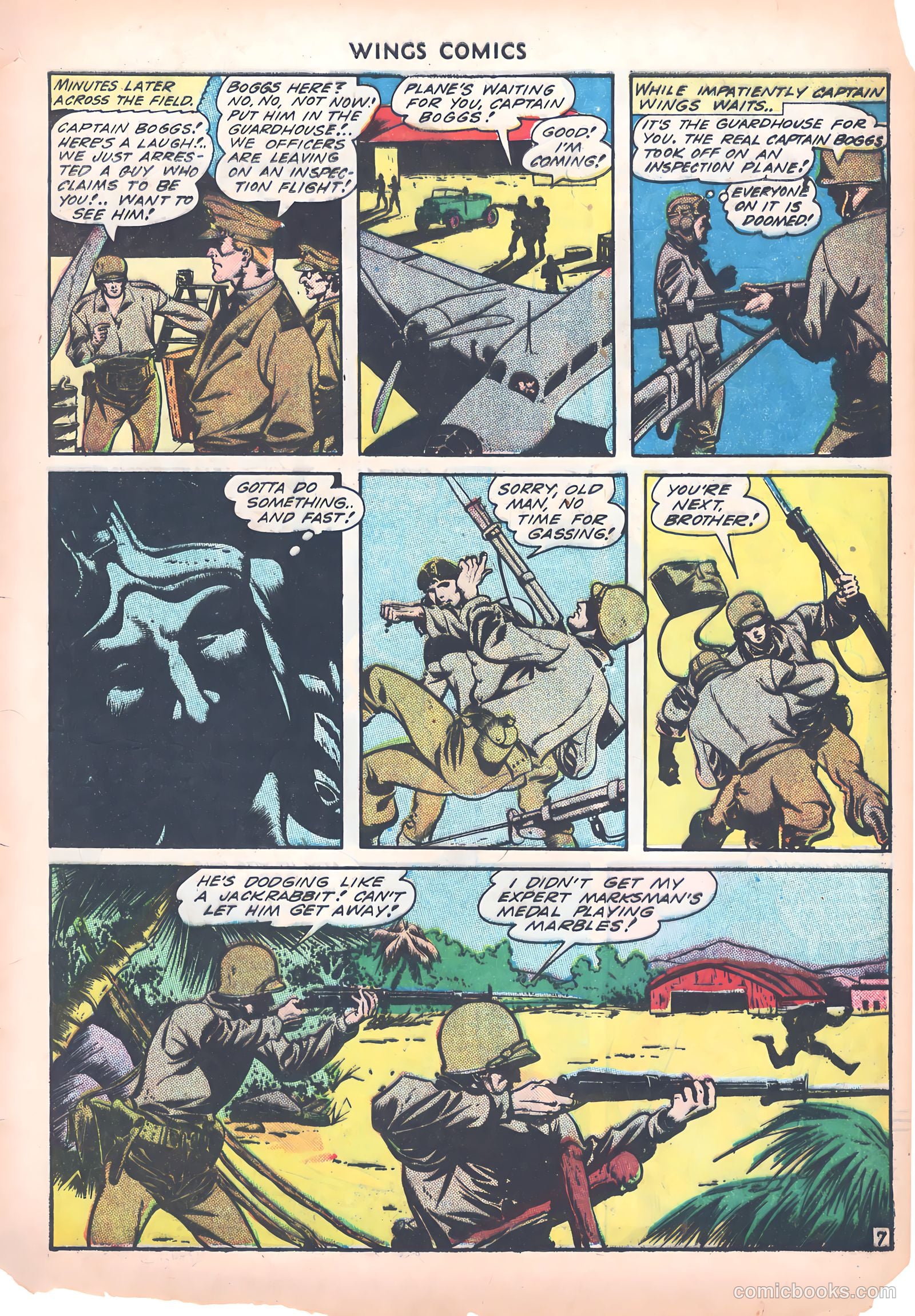 Wings Comics #39 — page 9 of 60