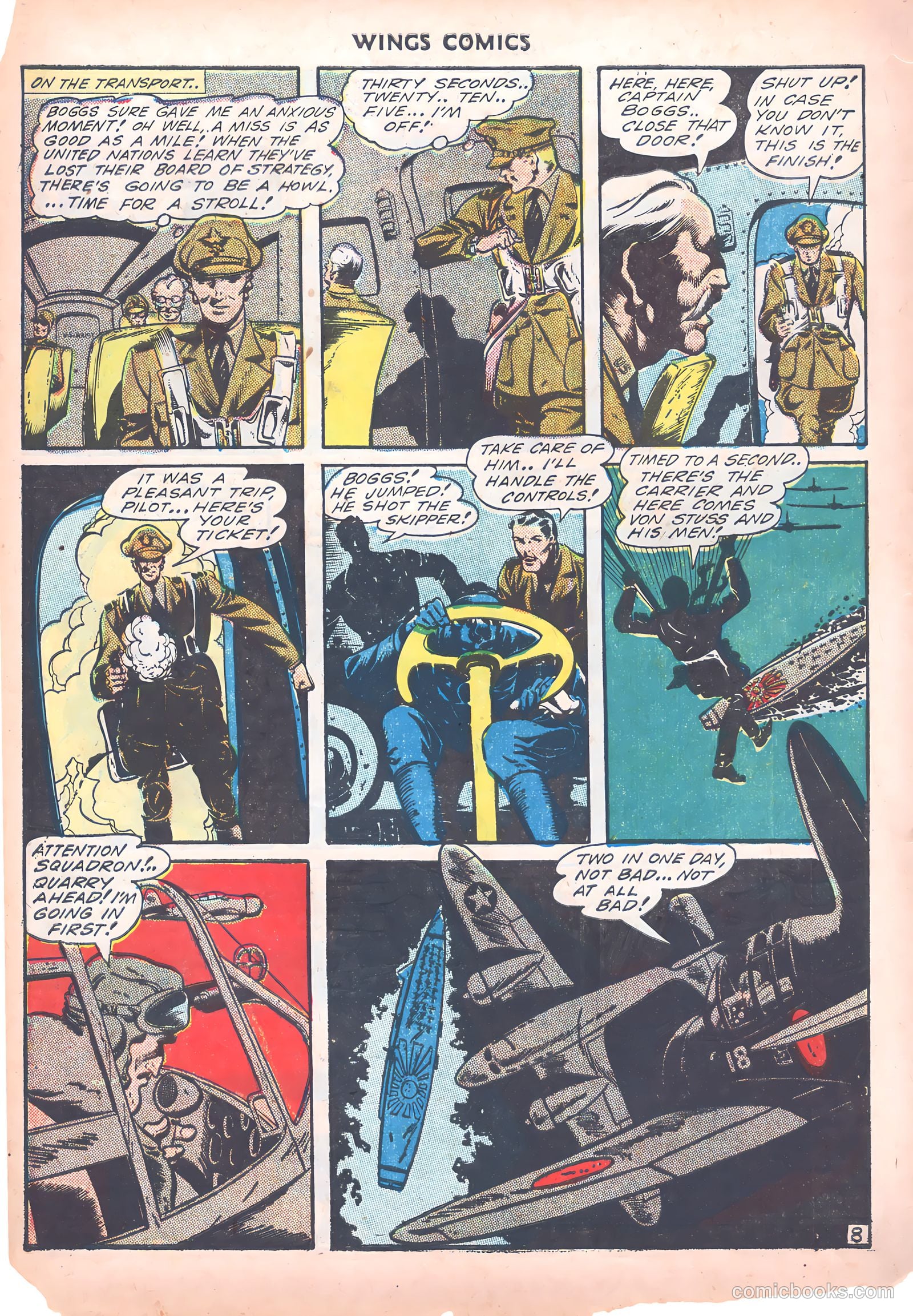 Wings Comics #39 — page 10 of 60