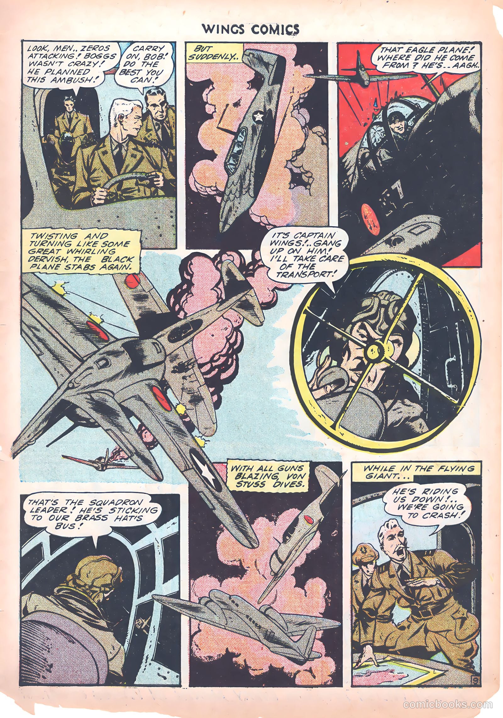Wings Comics #39 — page 11 of 60