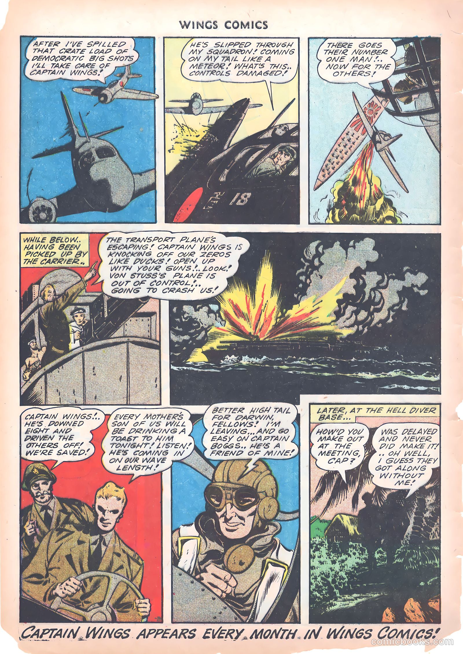 Wings Comics #39 — page 12 of 60