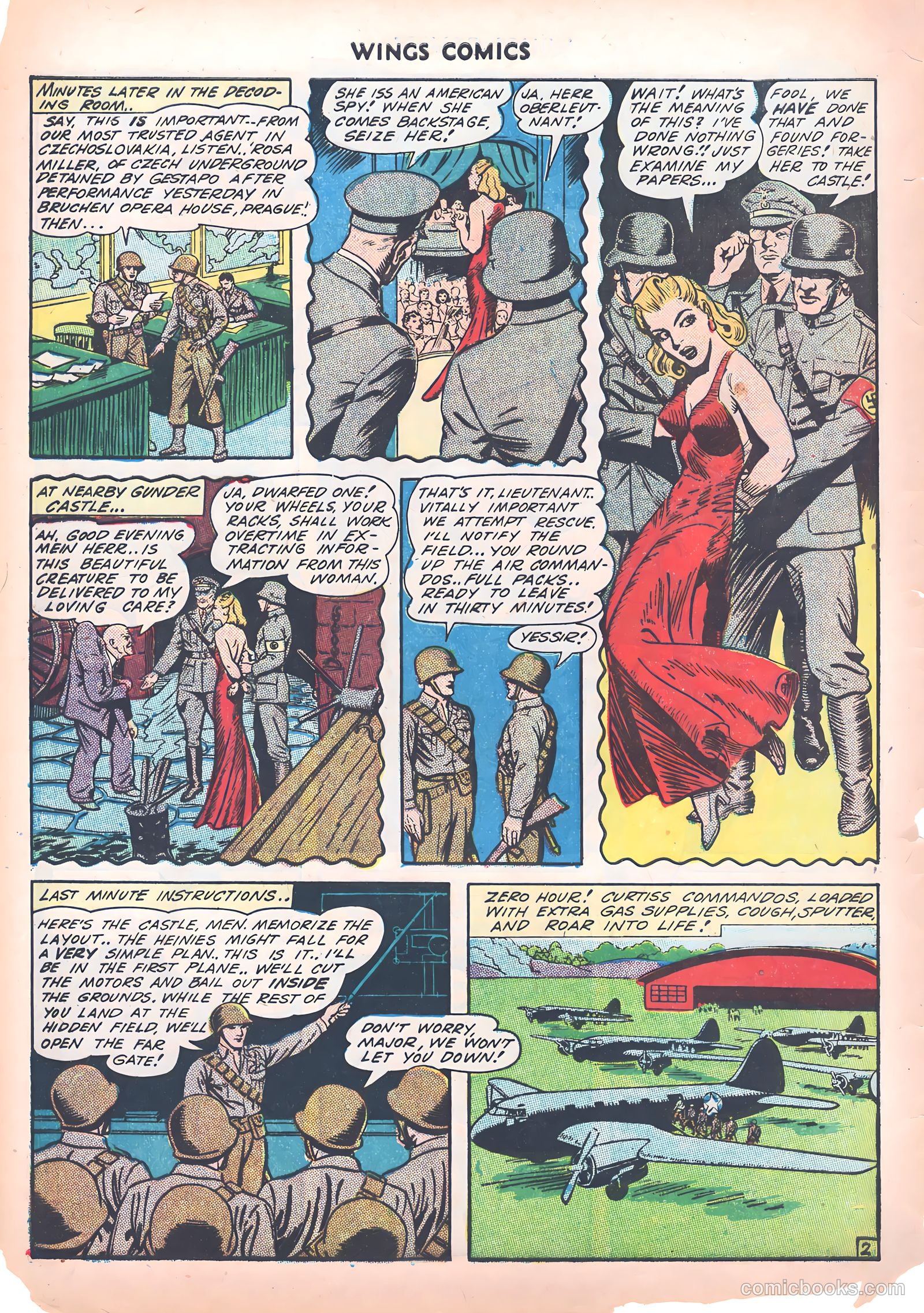 Wings Comics #39 — page 14 of 60