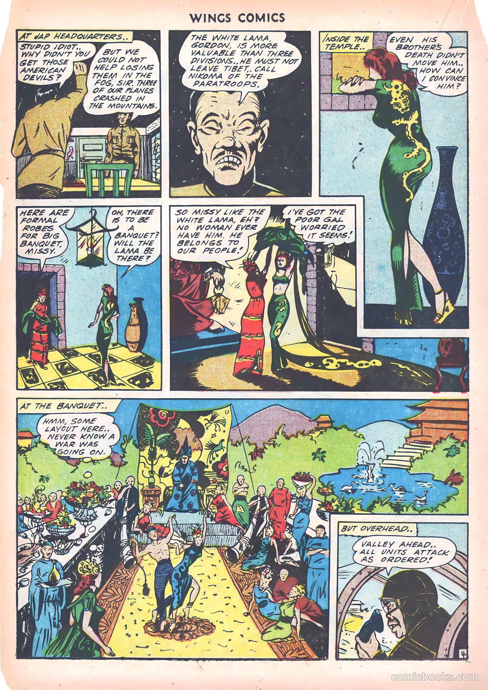 Wings Comics #39 — page 32 of 60