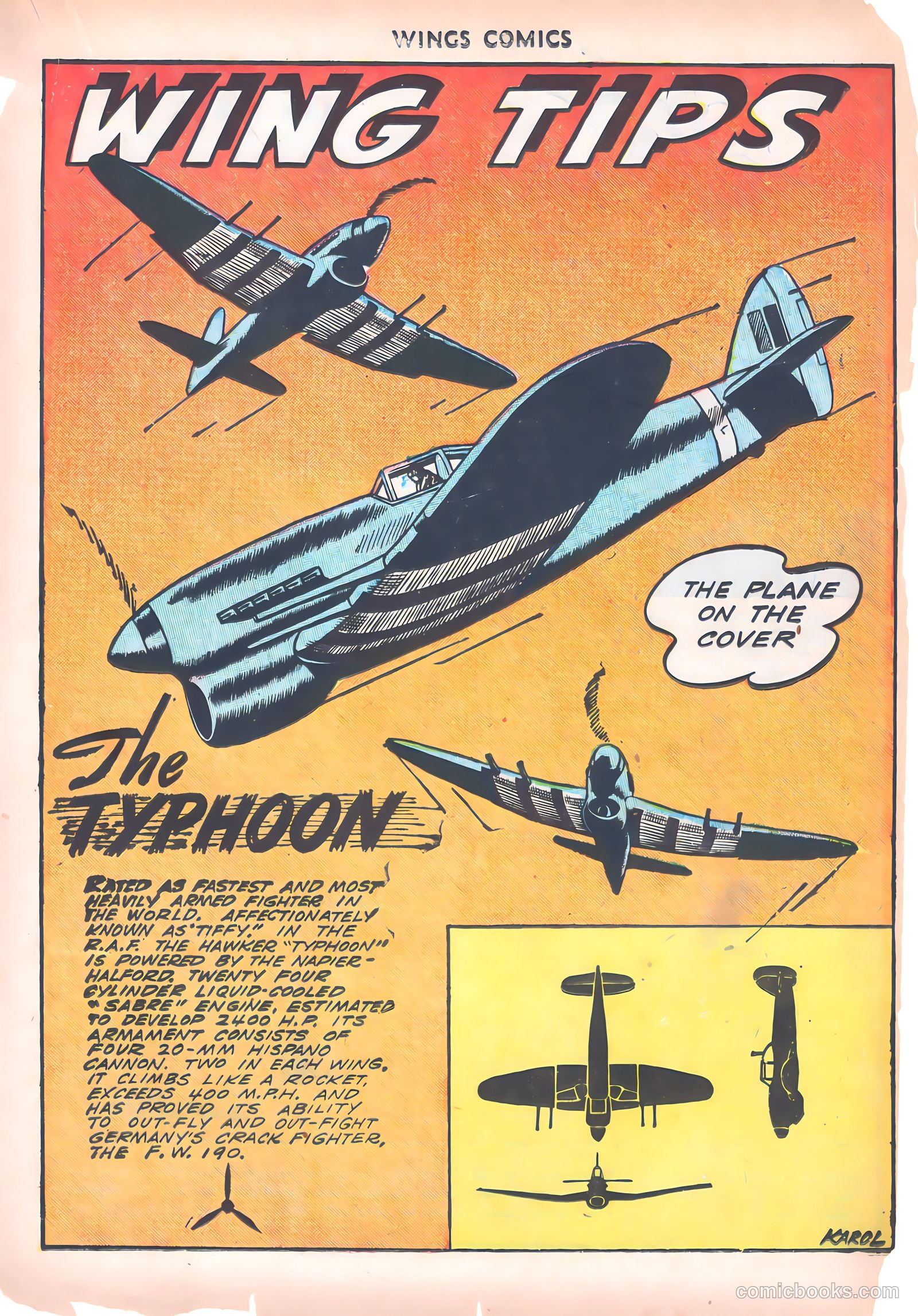 Wings Comics #39 — page 35 of 60