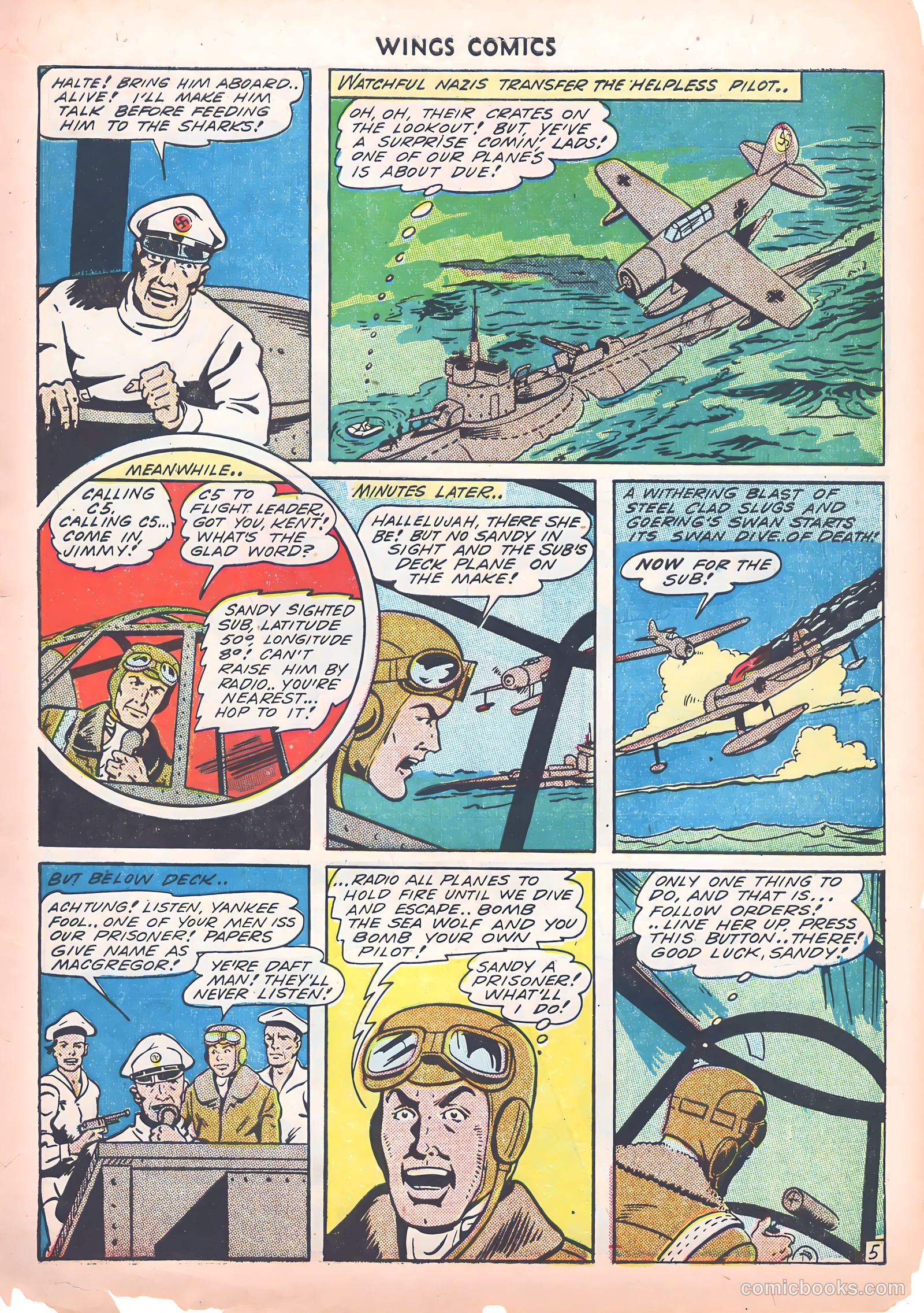 Wings Comics #39 — page 49 of 60