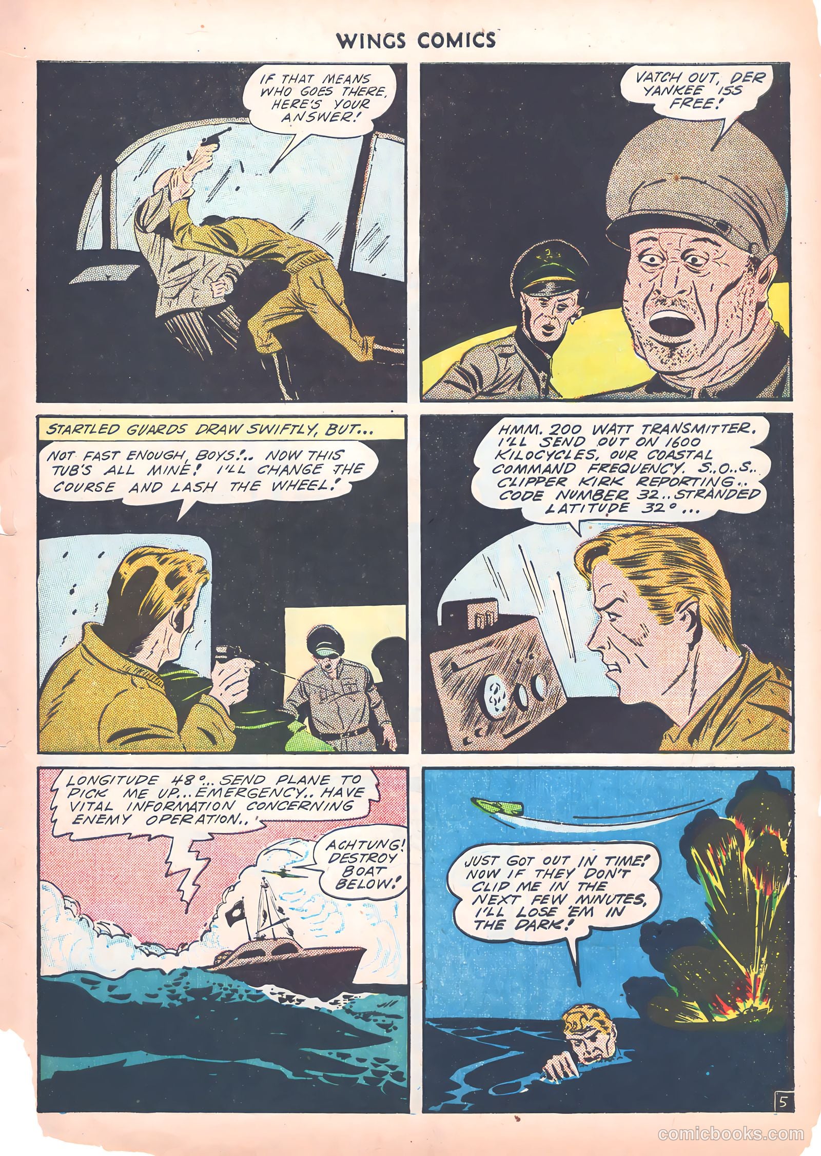 Wings Comics #39 — page 55 of 60