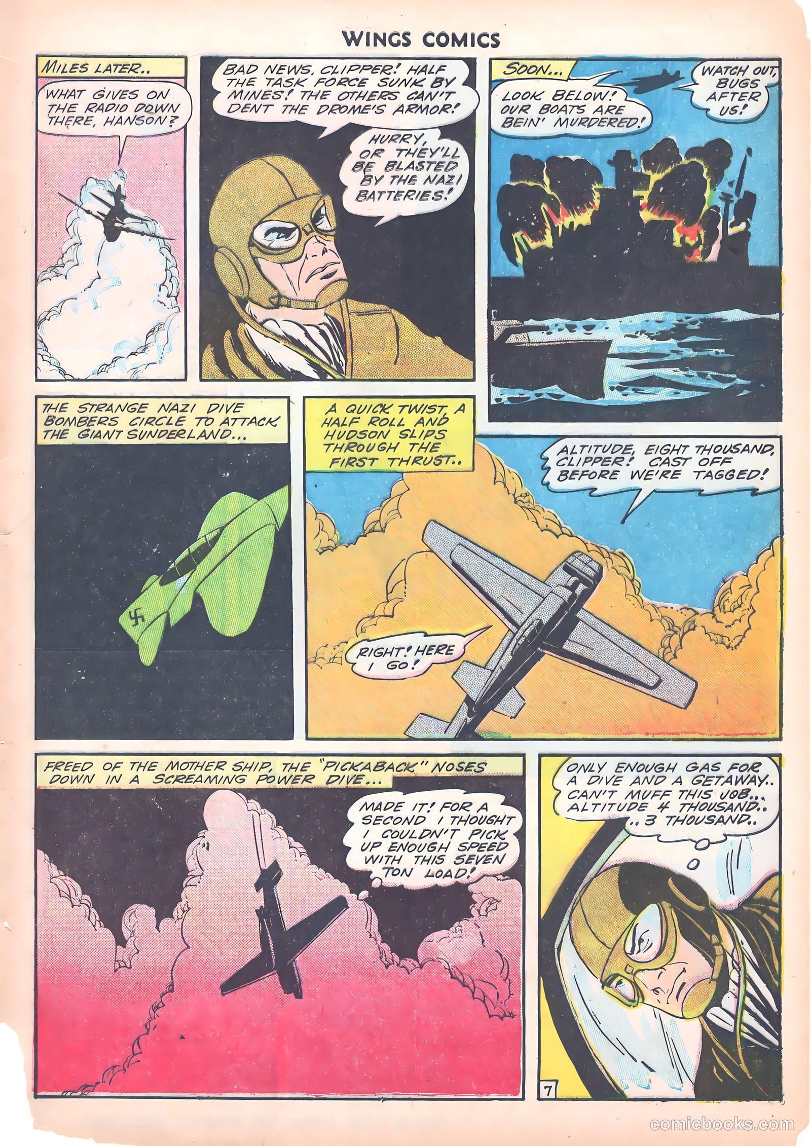 Wings Comics #39 — page 57 of 60