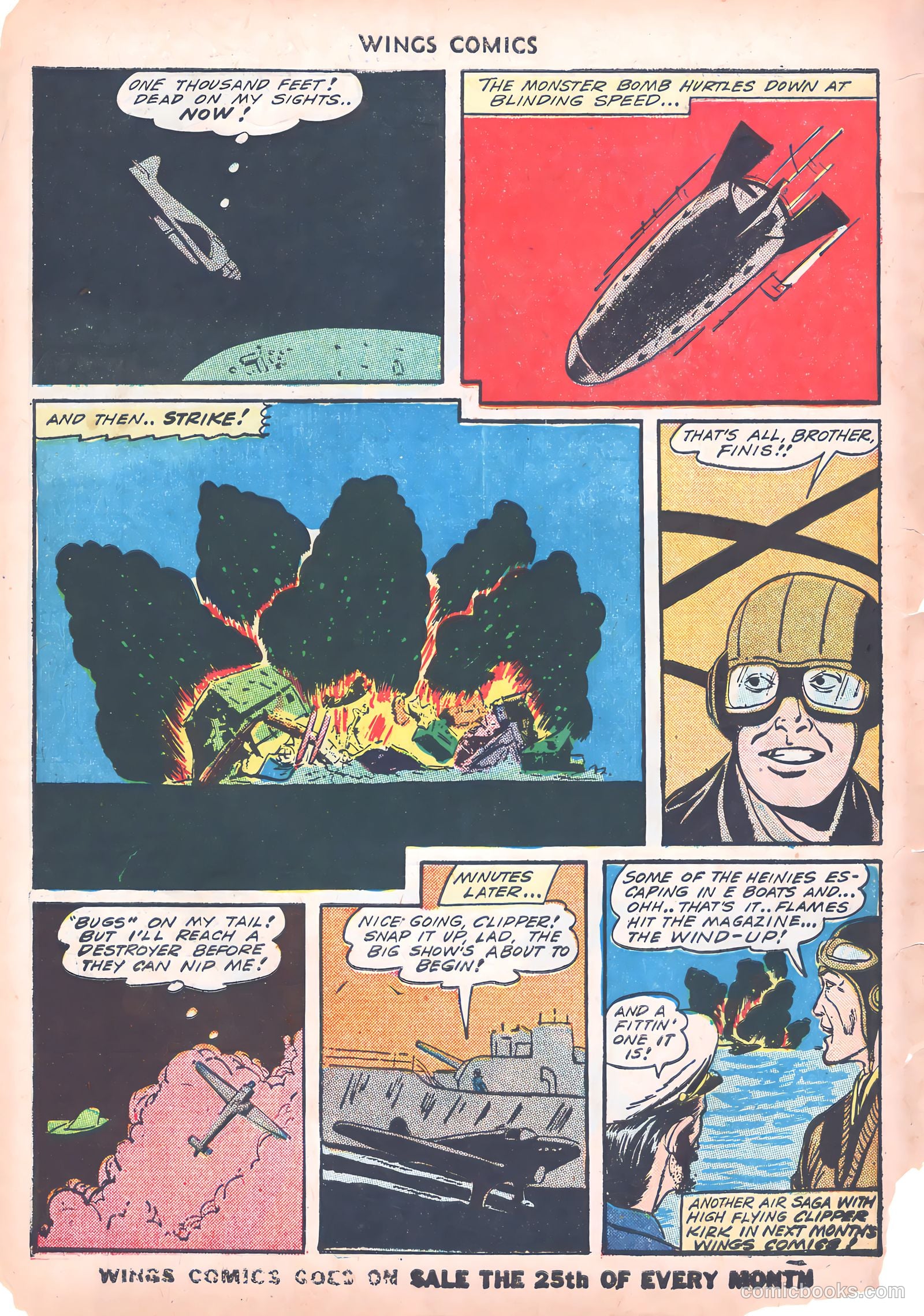 Wings Comics #39 — page 58 of 60