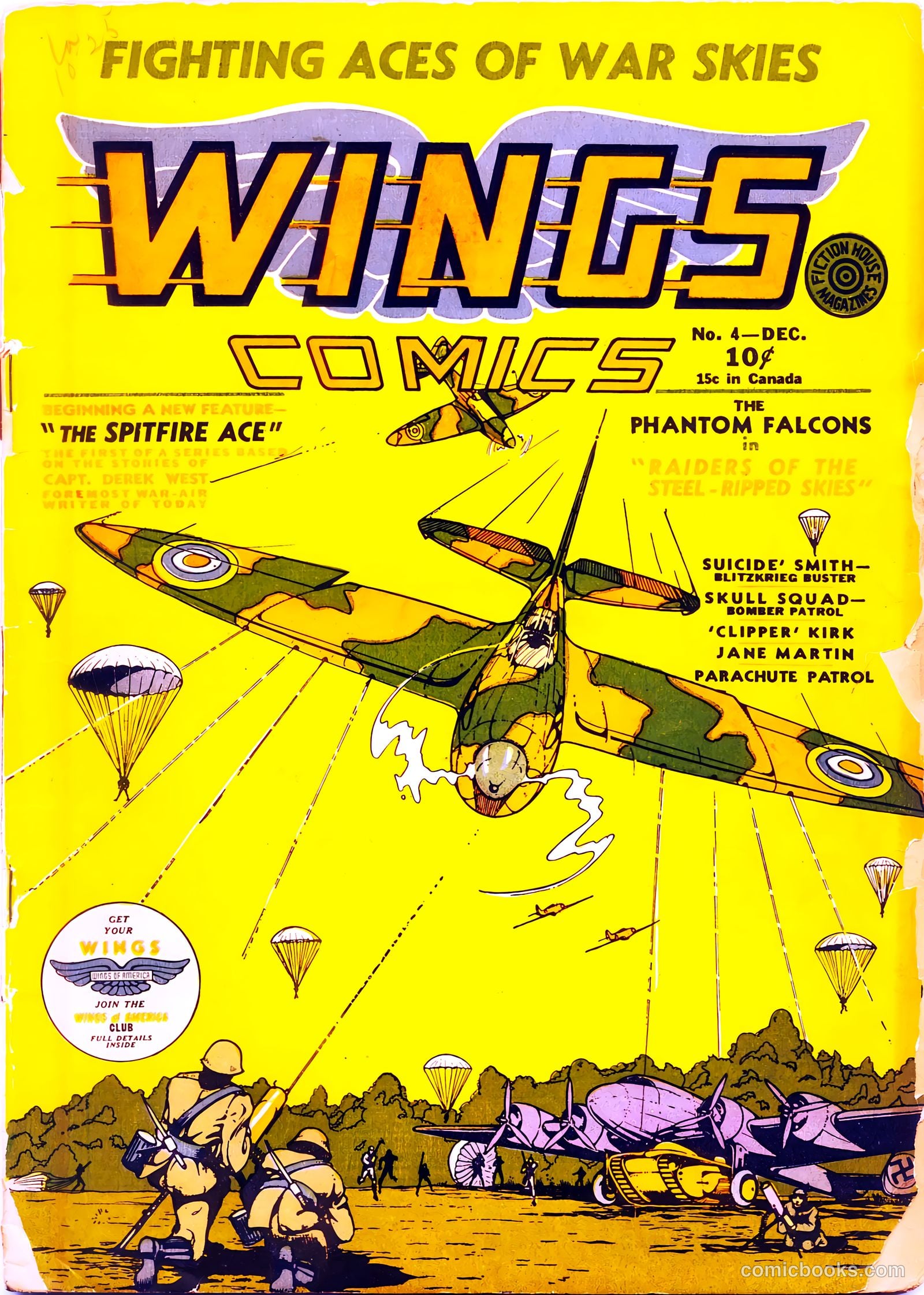 Wings Comics #4 — page 1 of 68