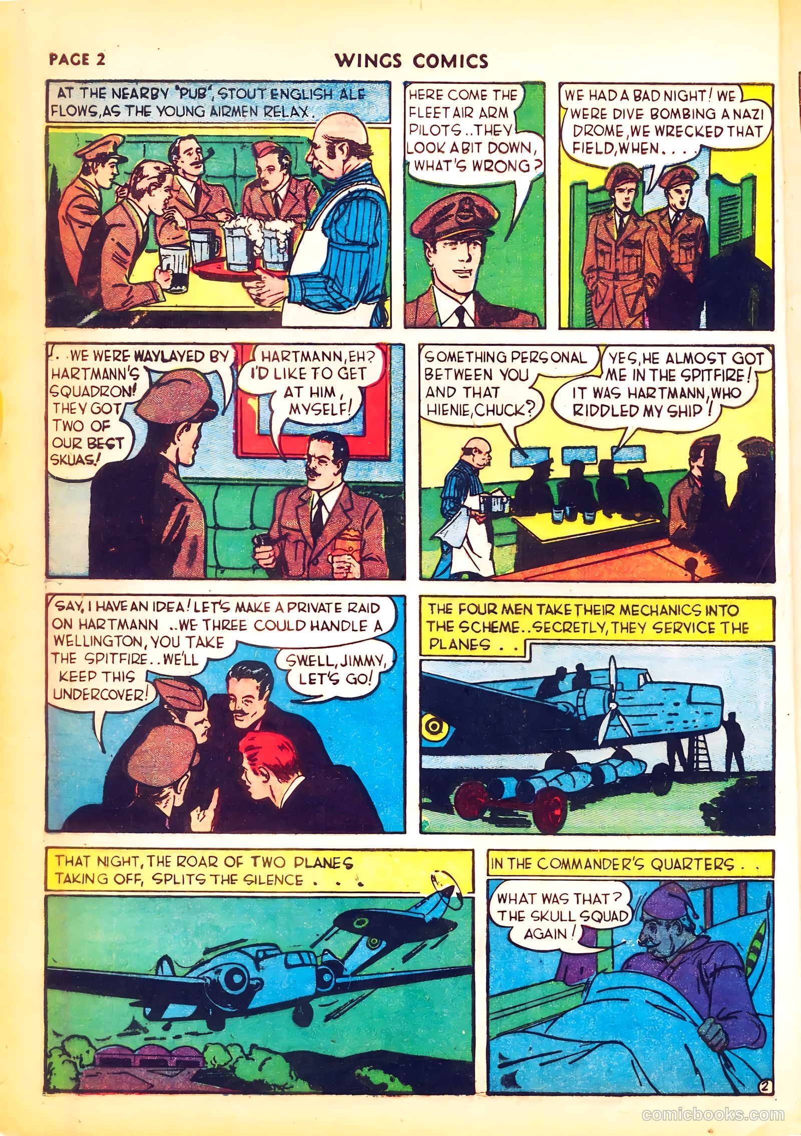 Wings Comics #4 — page 4 of 68