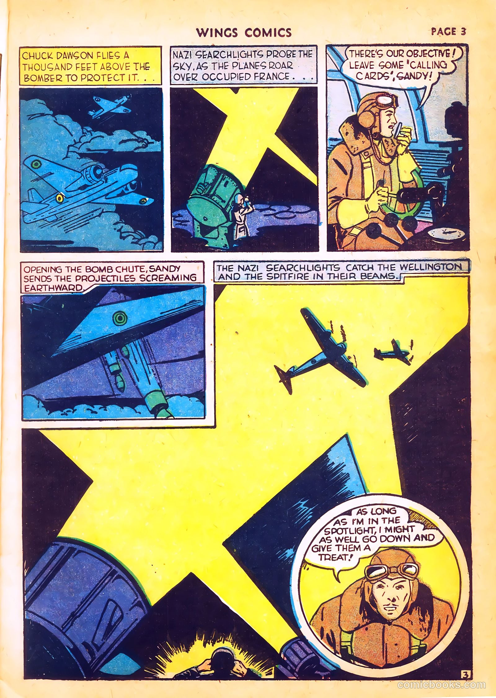 Wings Comics #4 — page 5 of 68