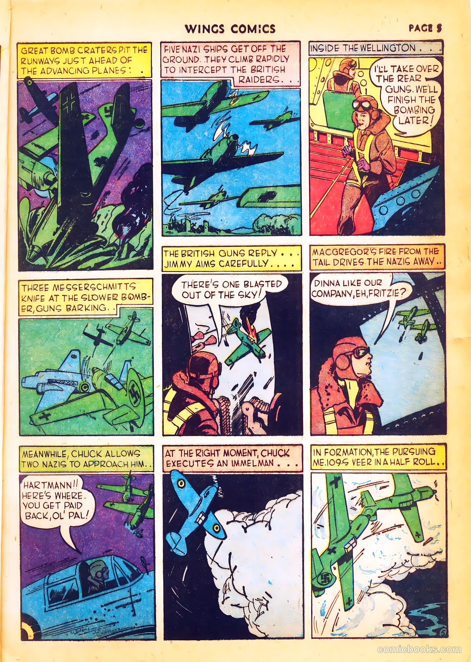 Wings Comics #4 — page 7 of 68