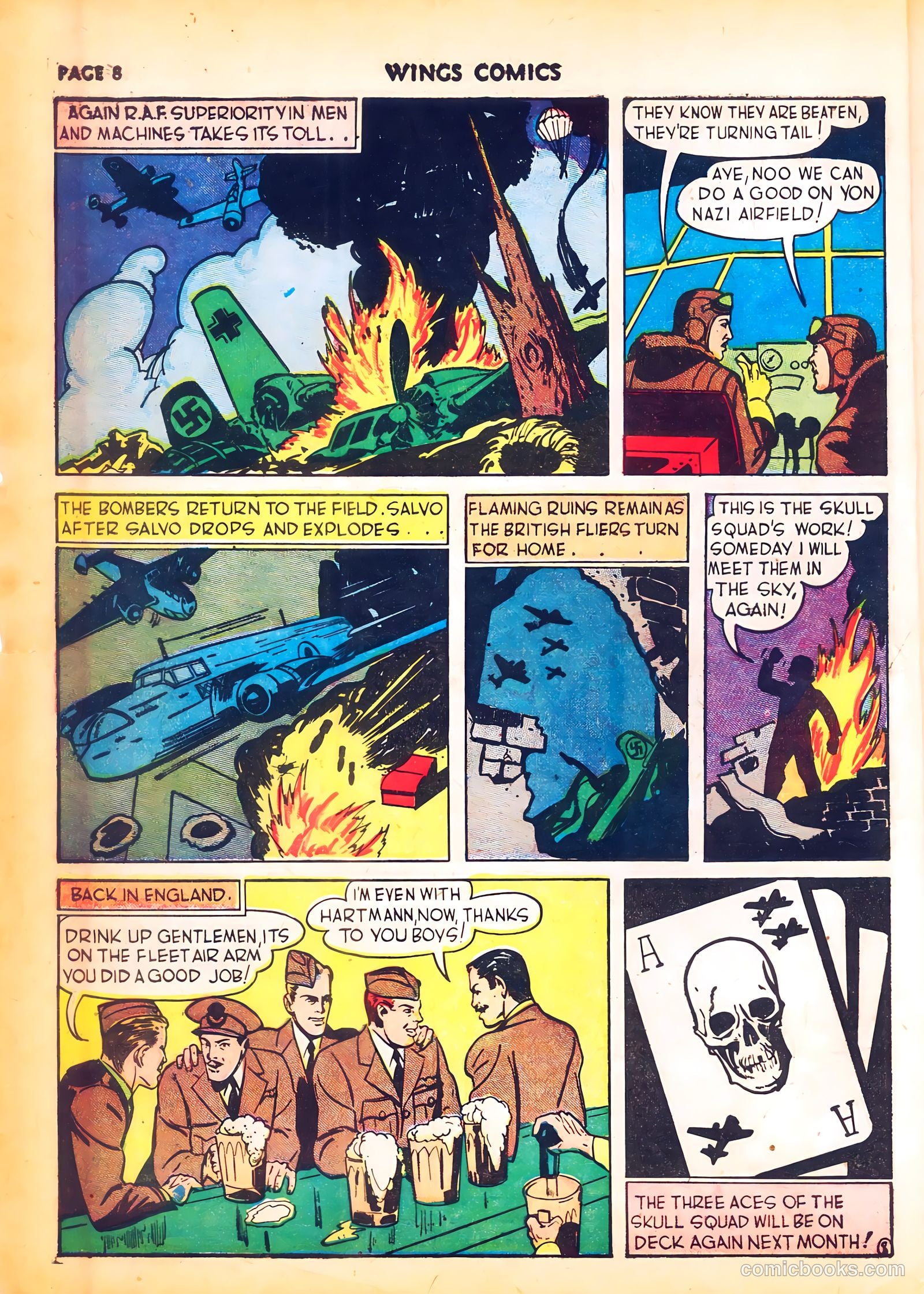 Wings Comics #4 — page 10 of 68