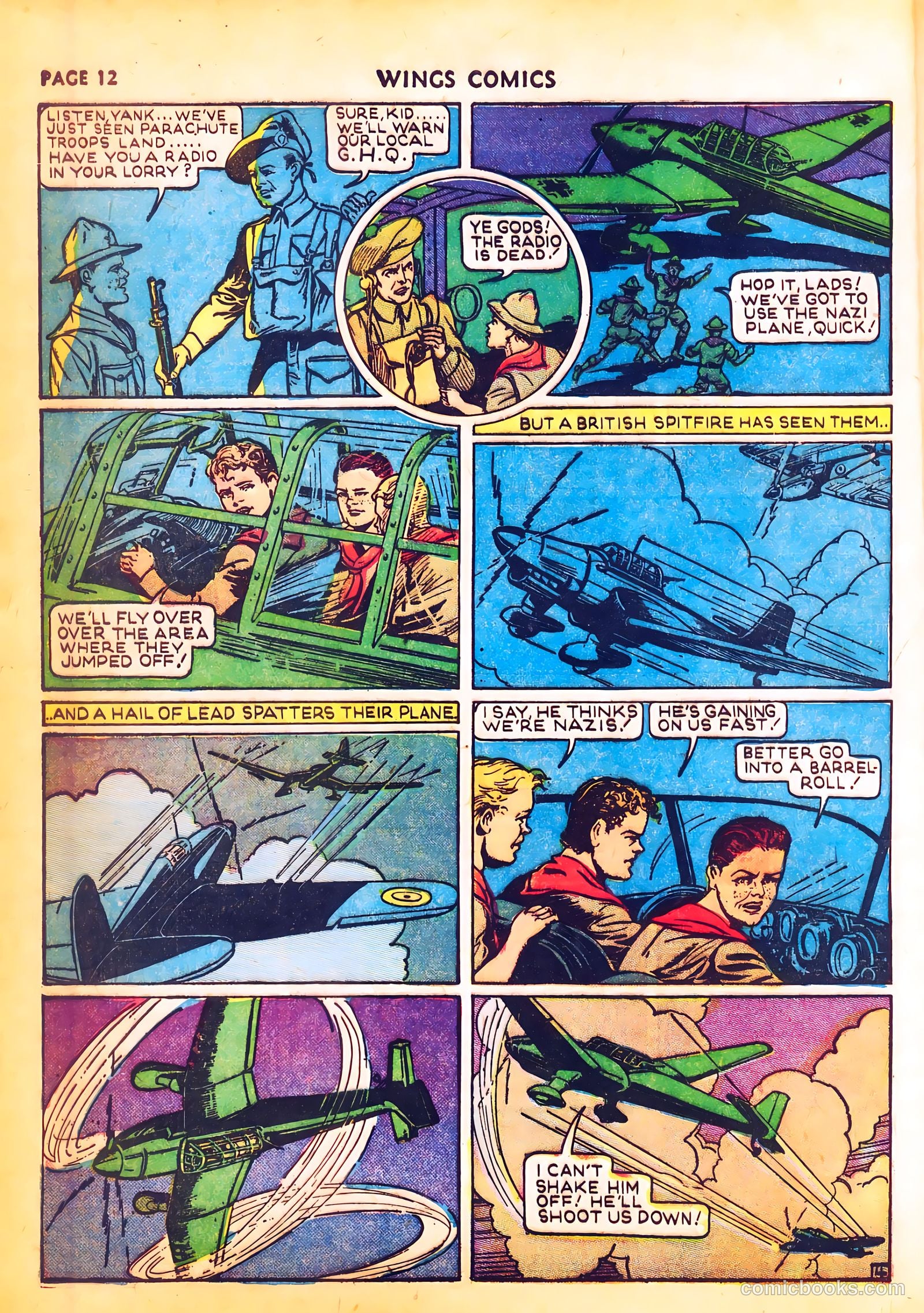 Wings Comics #4 — page 14 of 68
