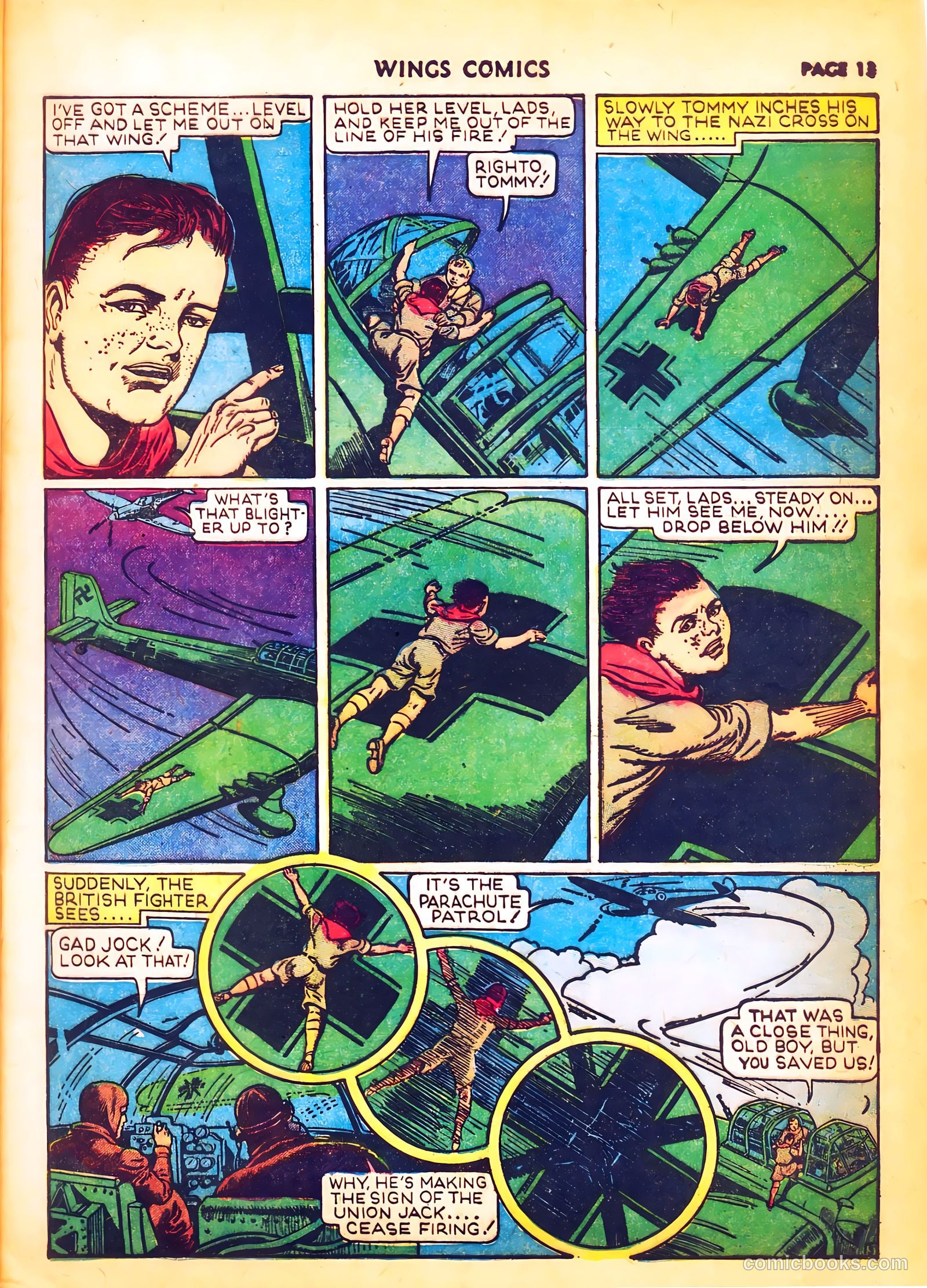 Wings Comics #4 — page 15 of 68