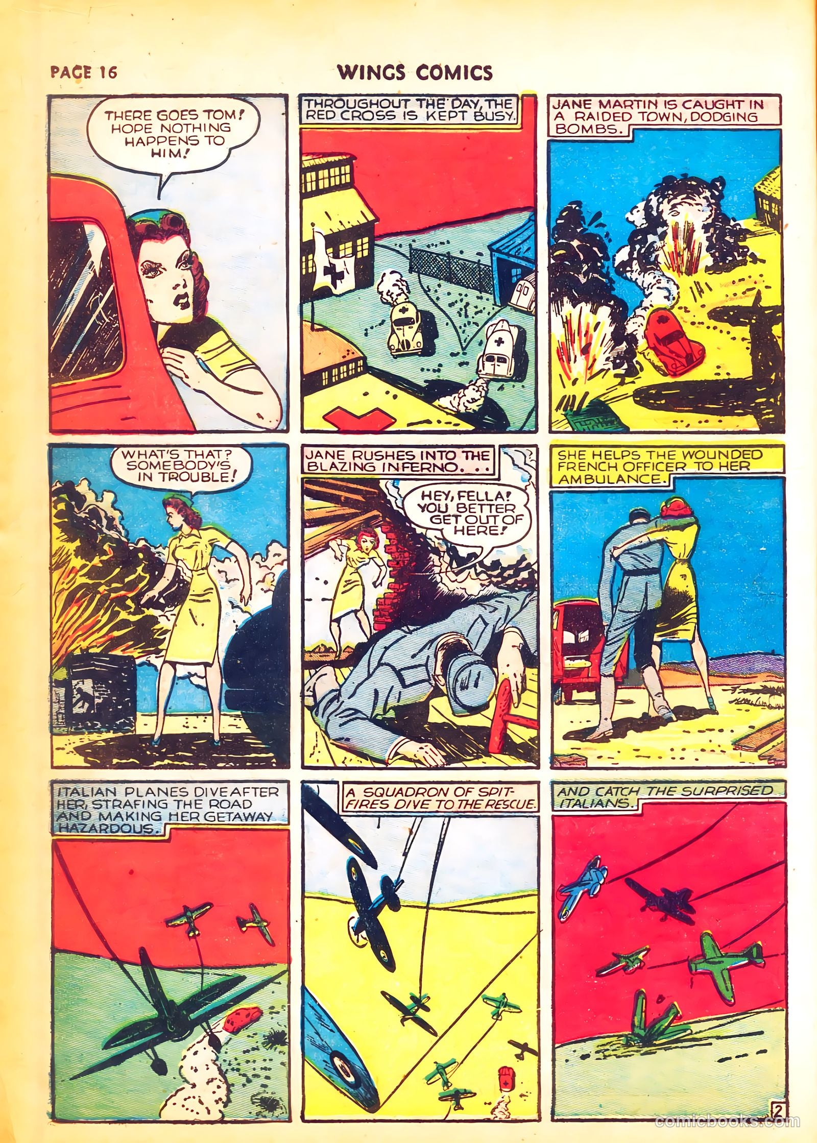 Wings Comics #4 — page 18 of 68