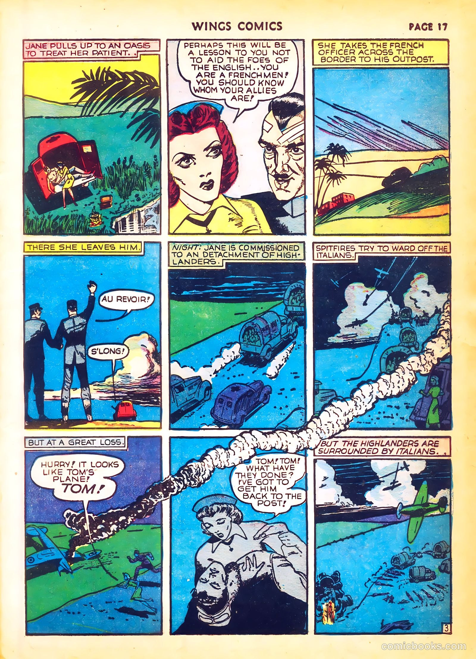 Wings Comics #4 — page 19 of 68