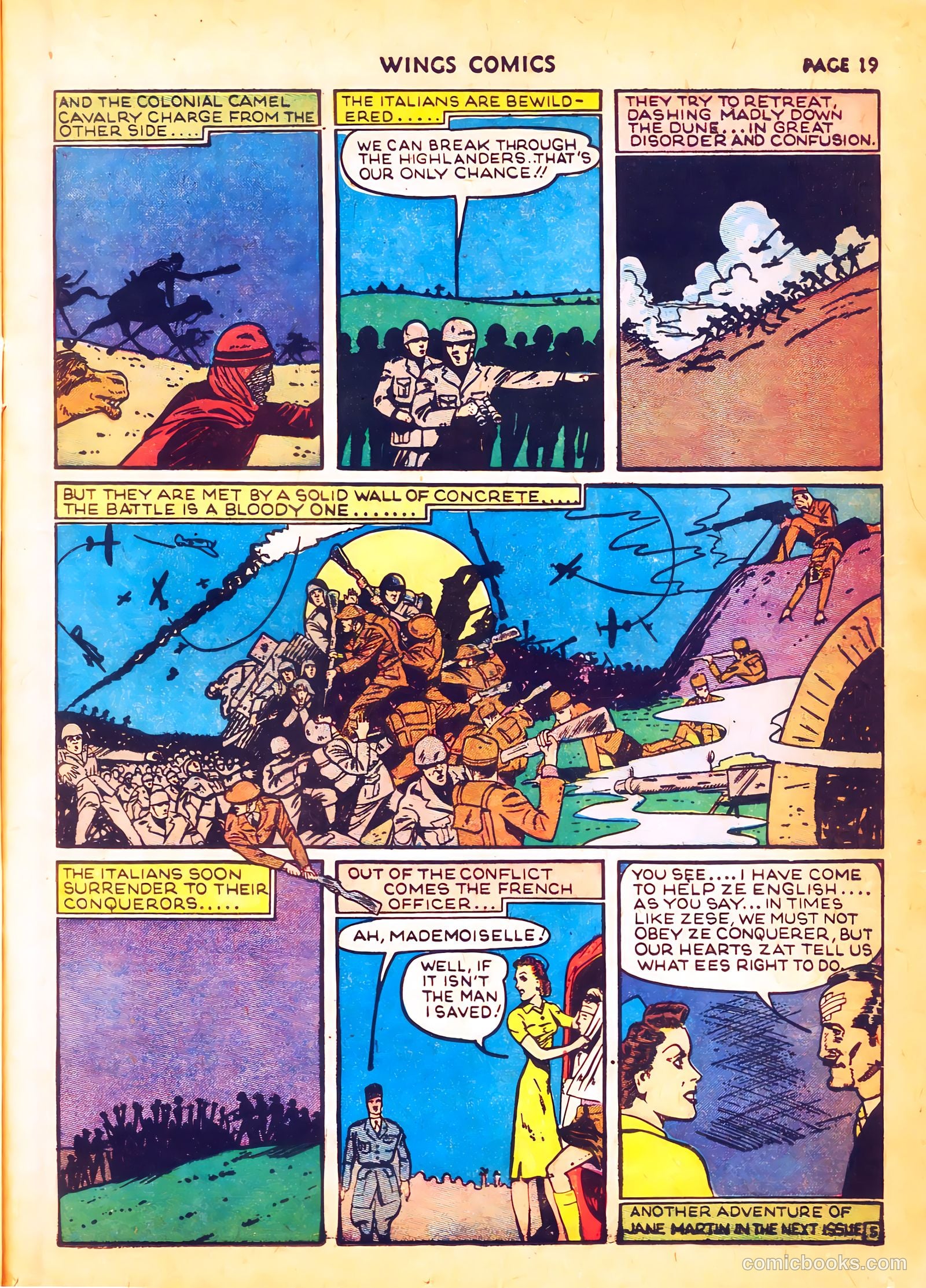 Wings Comics #4 — page 21 of 68
