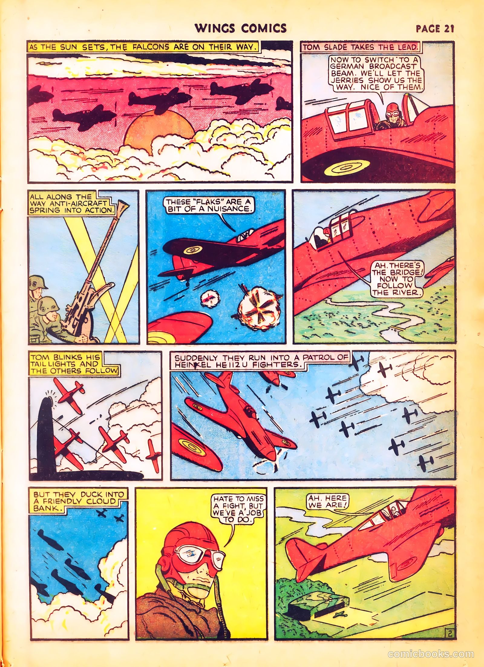 Wings Comics #4 — page 23 of 68